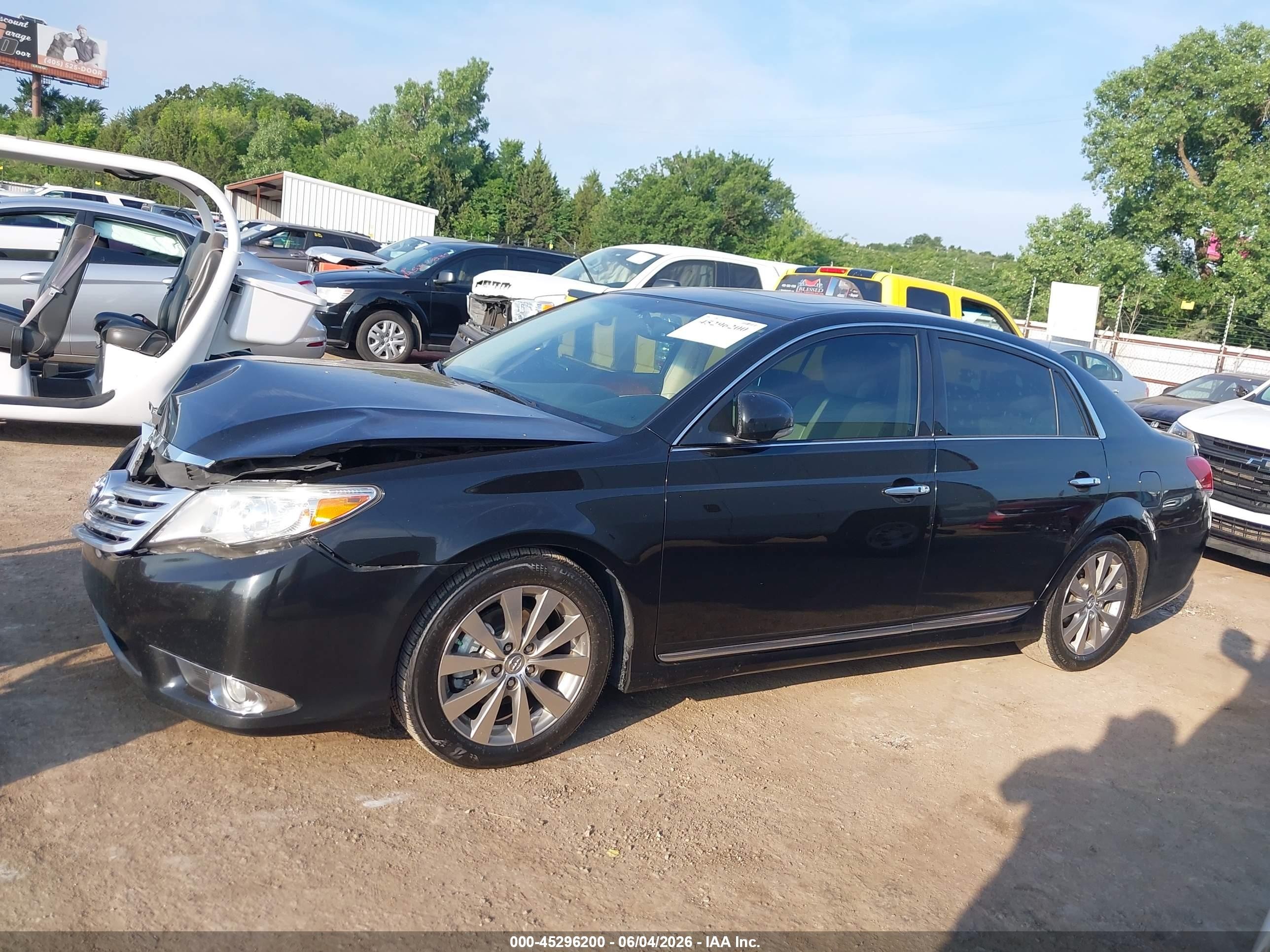 2011 Toyota Avalon Limited Black vin: 4T1BK3DB9BU396369