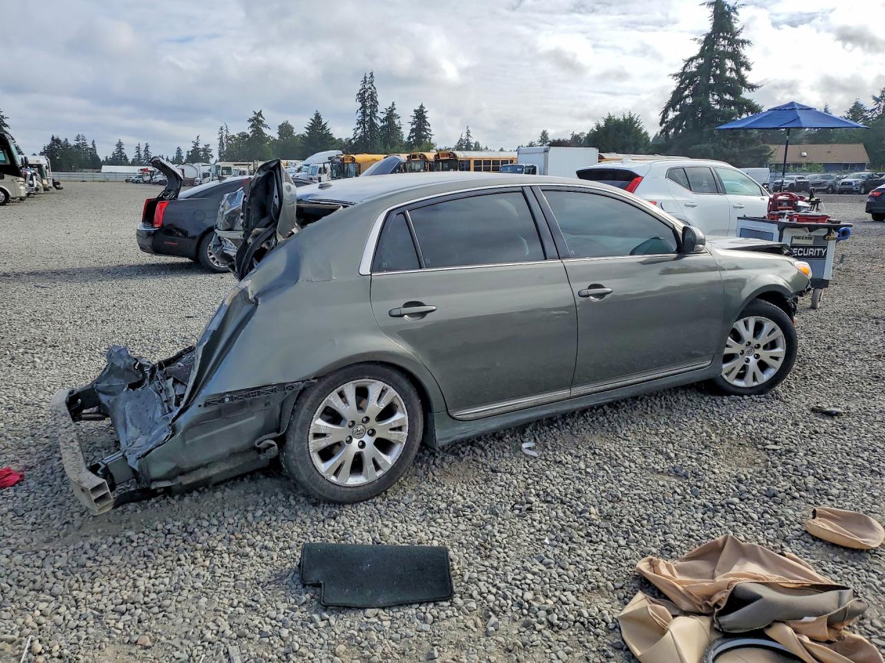 2011 Toyota Avalon Base Gray vin: 4T1BK3DB9BU397523