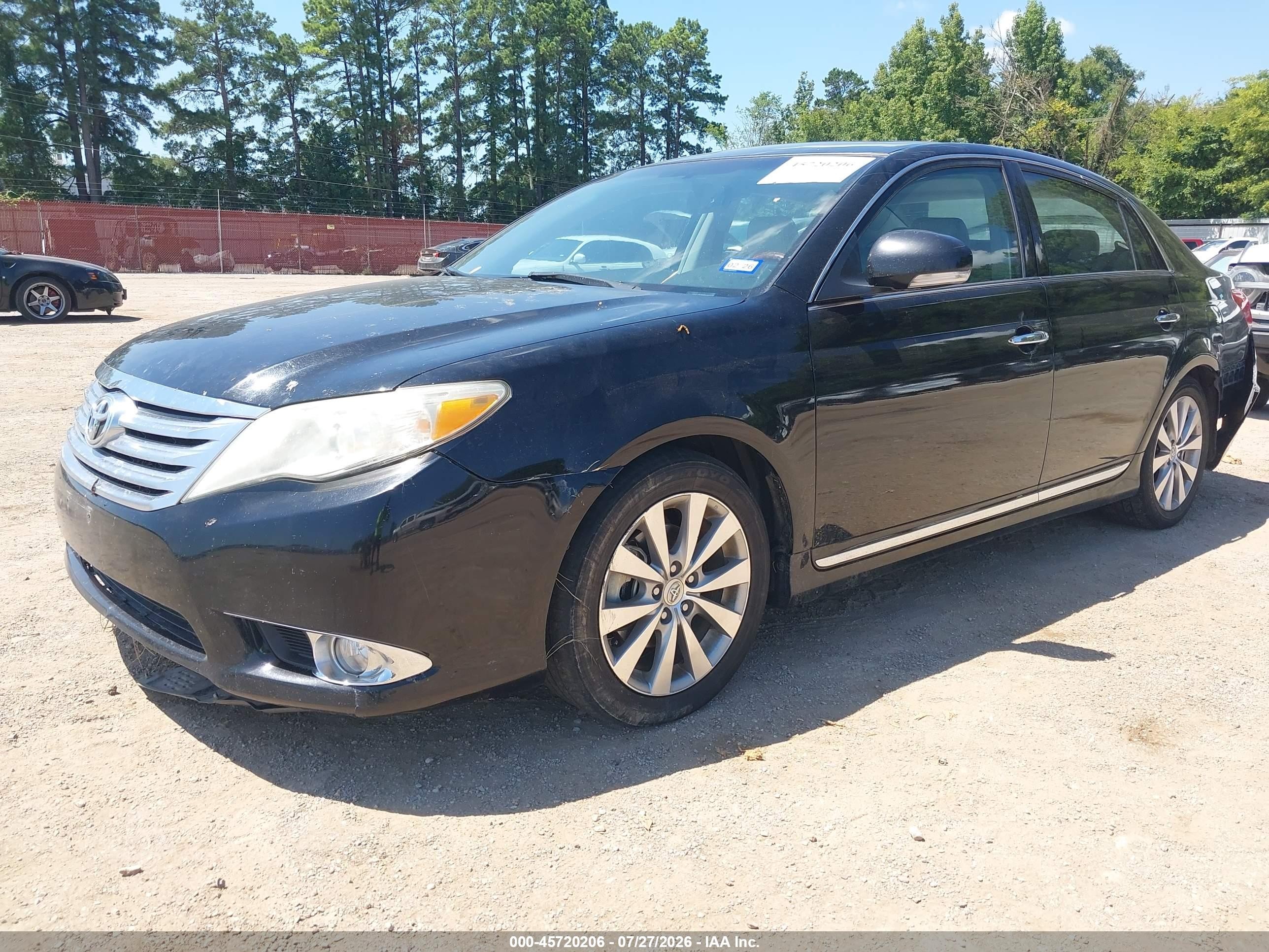 2011 Toyota Avalon Limited Black vin: 4T1BK3DB9BU409346