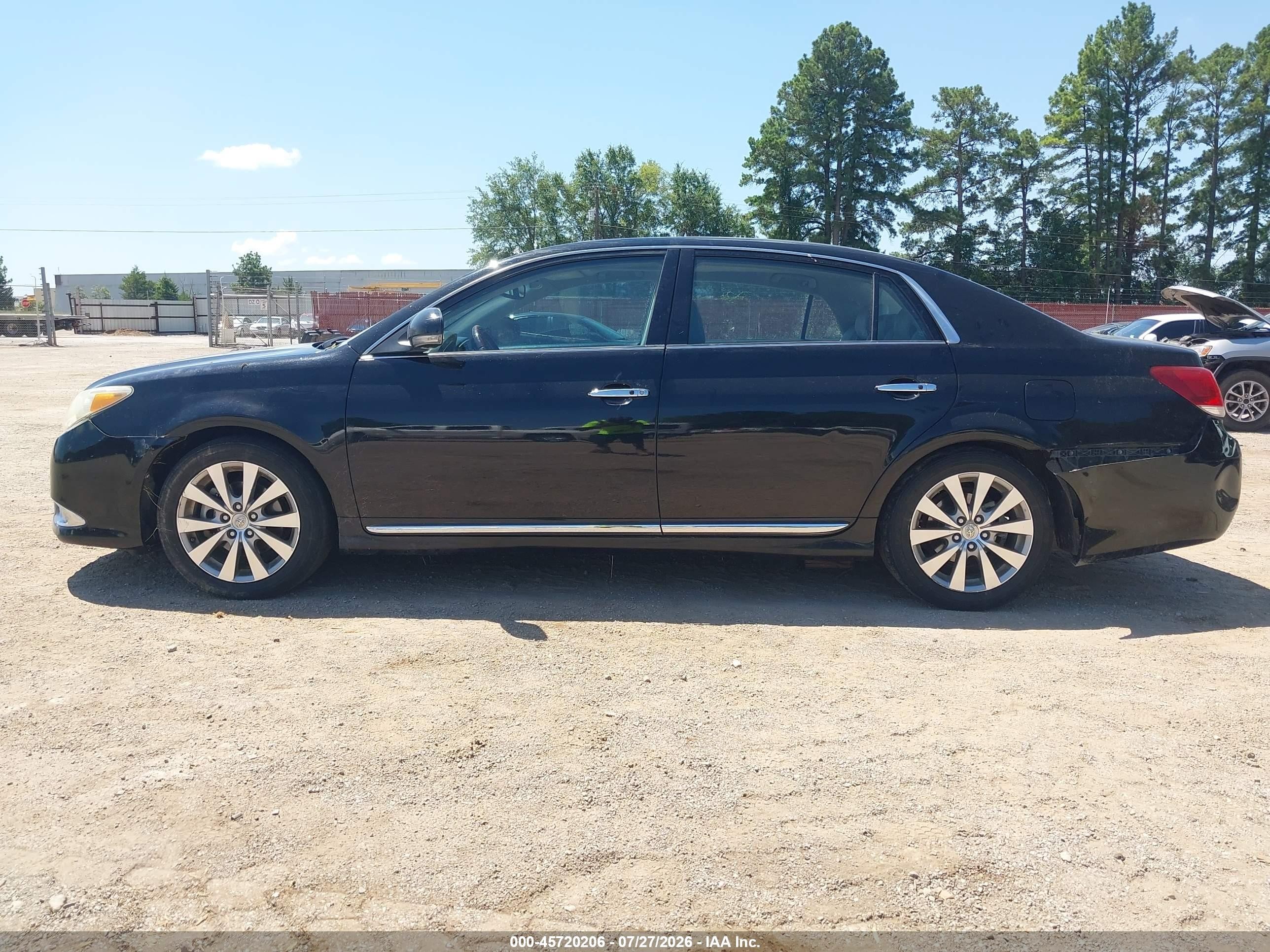2011 Toyota Avalon Limited Black vin: 4T1BK3DB9BU409346