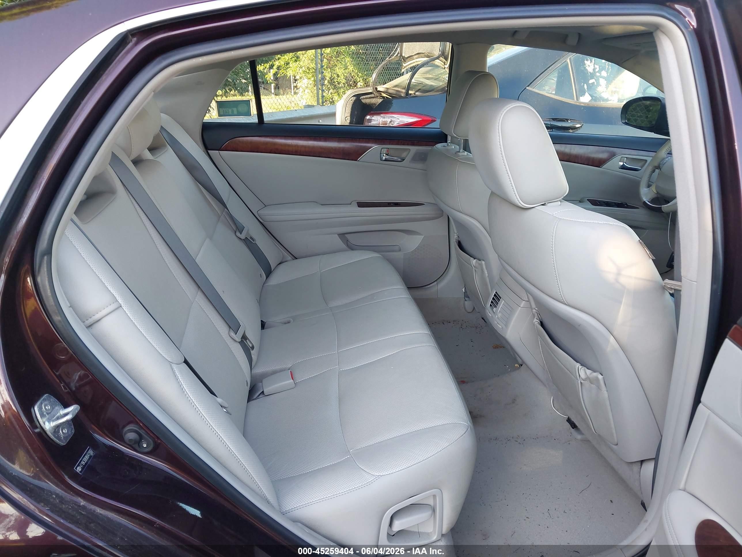 2011 Toyota Avalon Limited Purple vin: 4T1BK3DB9BU431007