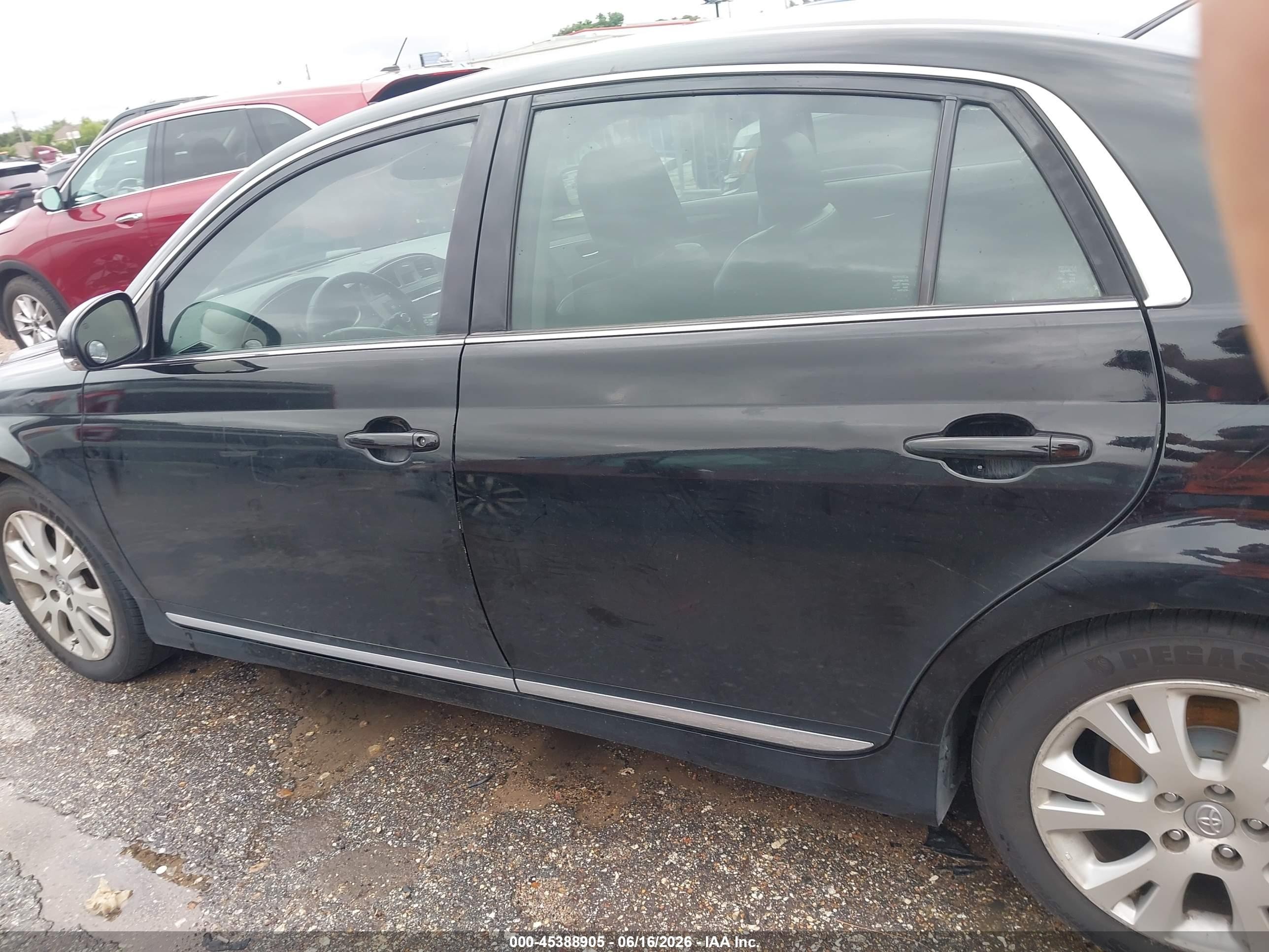 2011 Toyota Avalon   Черный vin: 4T1BK3DB9BU431136