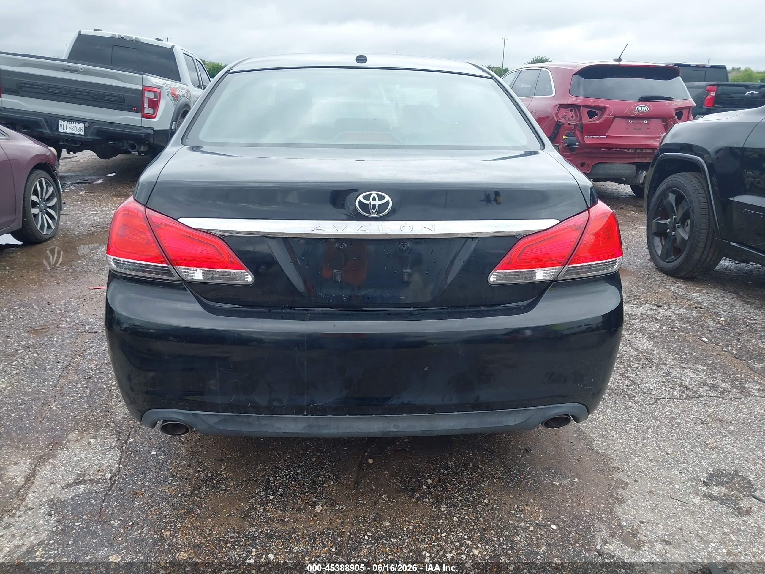 2011 Toyota Avalon   Черный vin: 4T1BK3DB9BU431136