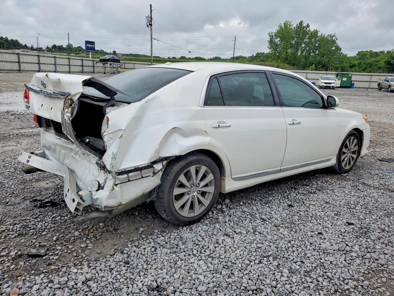 2011 Toyota Avalon Limited White vin: 4T1BK3DB9BU434683