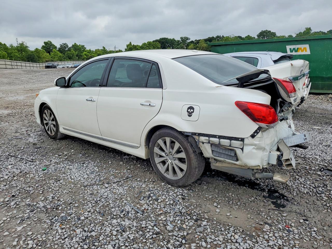 2011 Toyota Avalon Limited White vin: 4T1BK3DB9BU434683