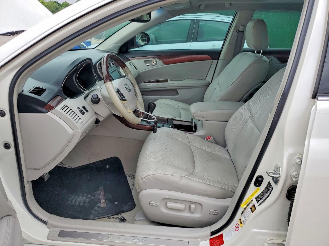 2011 Toyota Avalon Limited White vin: 4T1BK3DB9BU434683