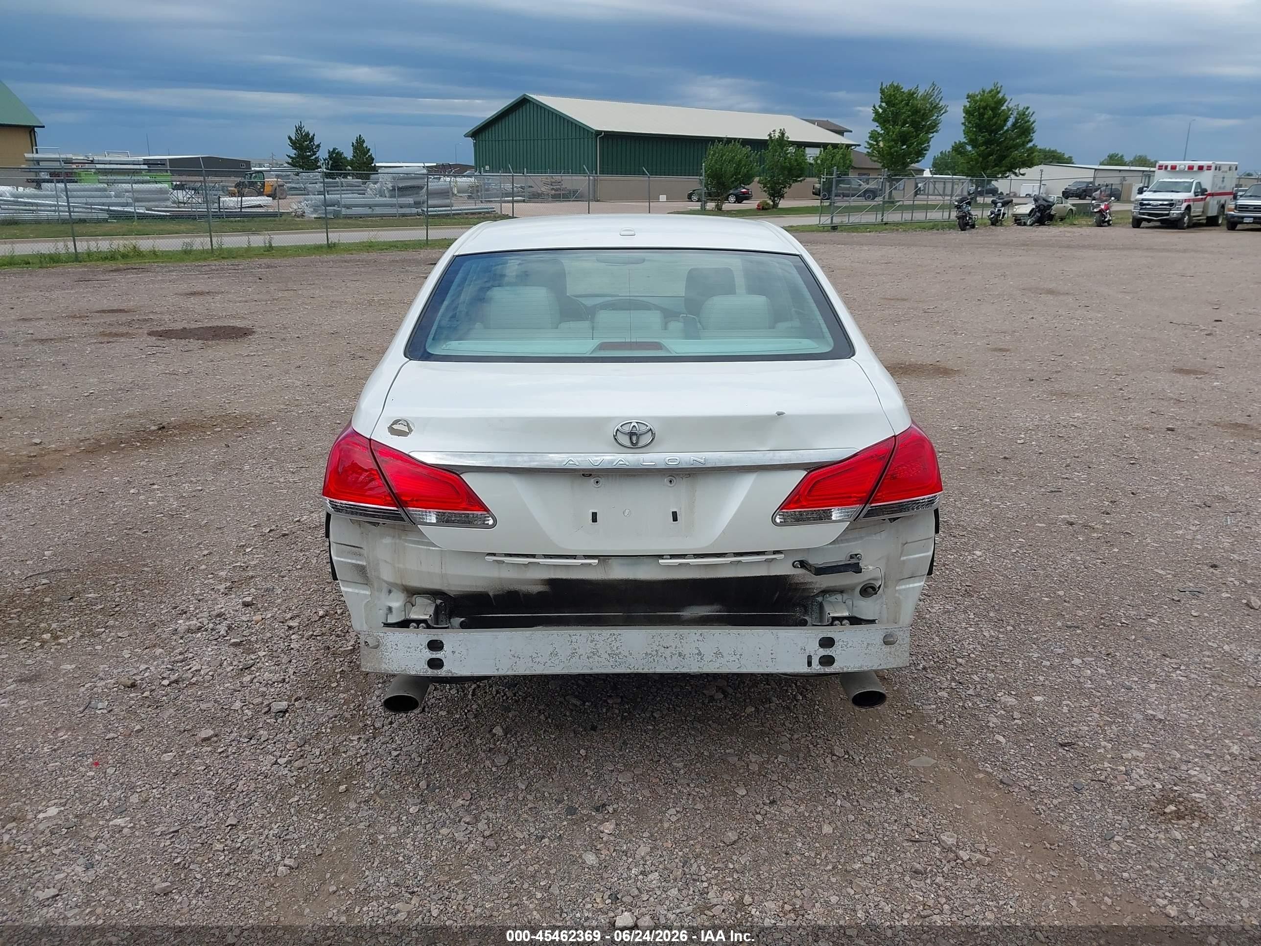 2011 Toyota Avalon Limited White vin: 4T1BK3DB9BU434859