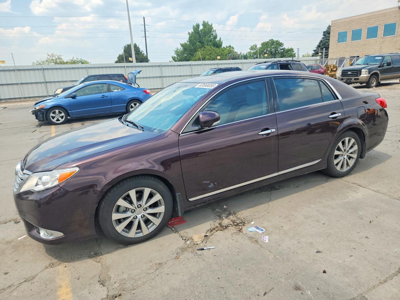 2011 Toyota Avalon Limited Burgundy vin: 4T1BK3DB9BU437342