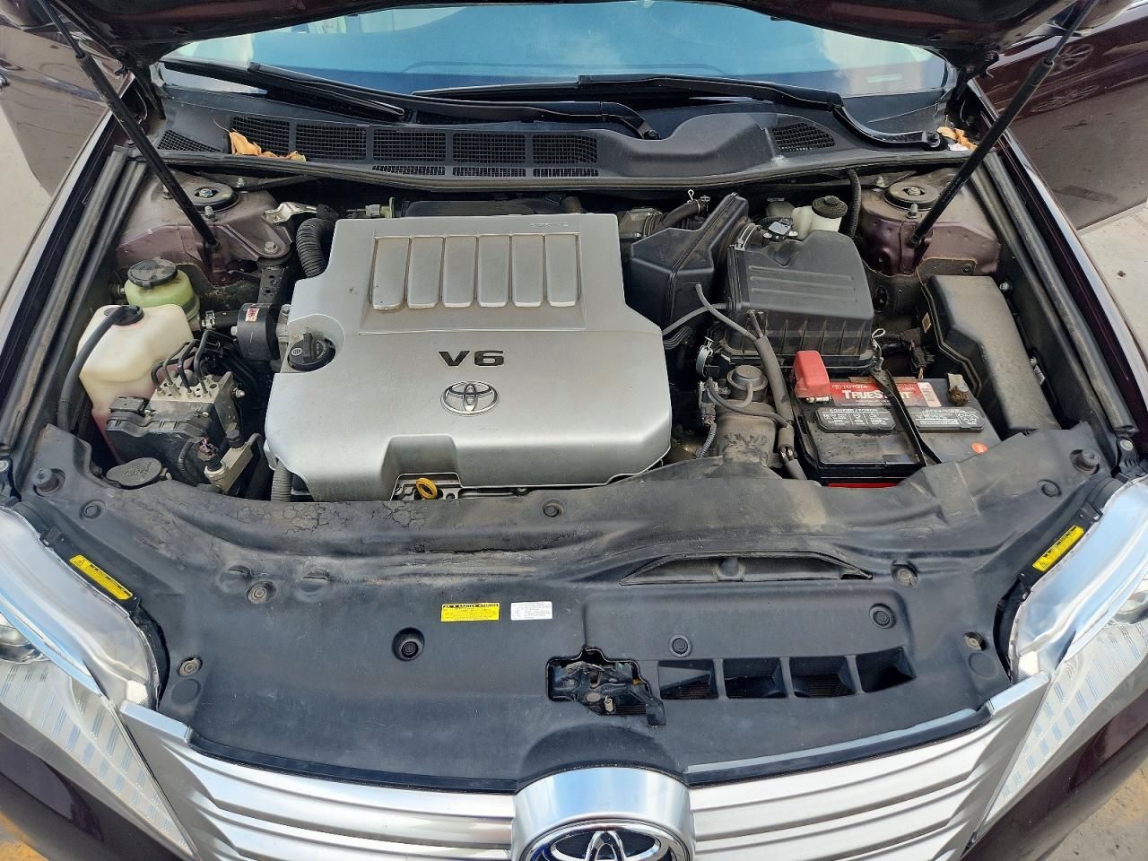 2011 Toyota Avalon Limited Бордовый vin: 4T1BK3DB9BU437342