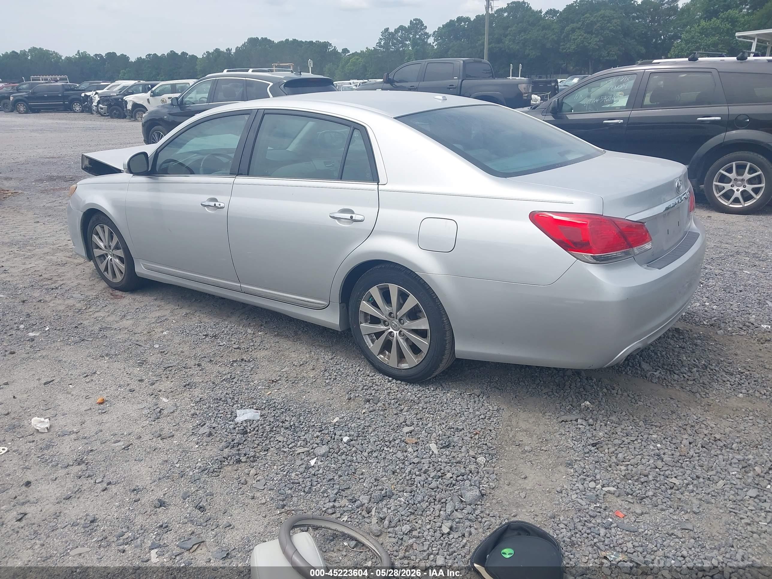 2011 Toyota Avalon Limited Silver vin: 4T1BK3DB9BU439625