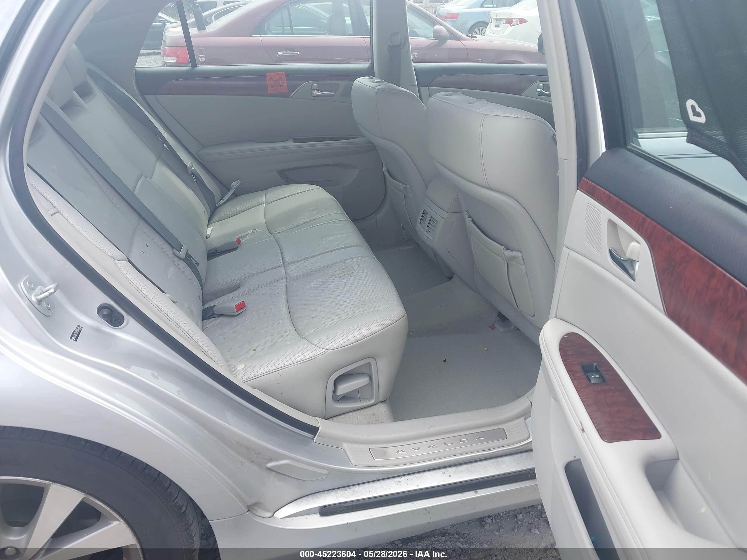 2011 Toyota Avalon Limited Silver vin: 4T1BK3DB9BU439625