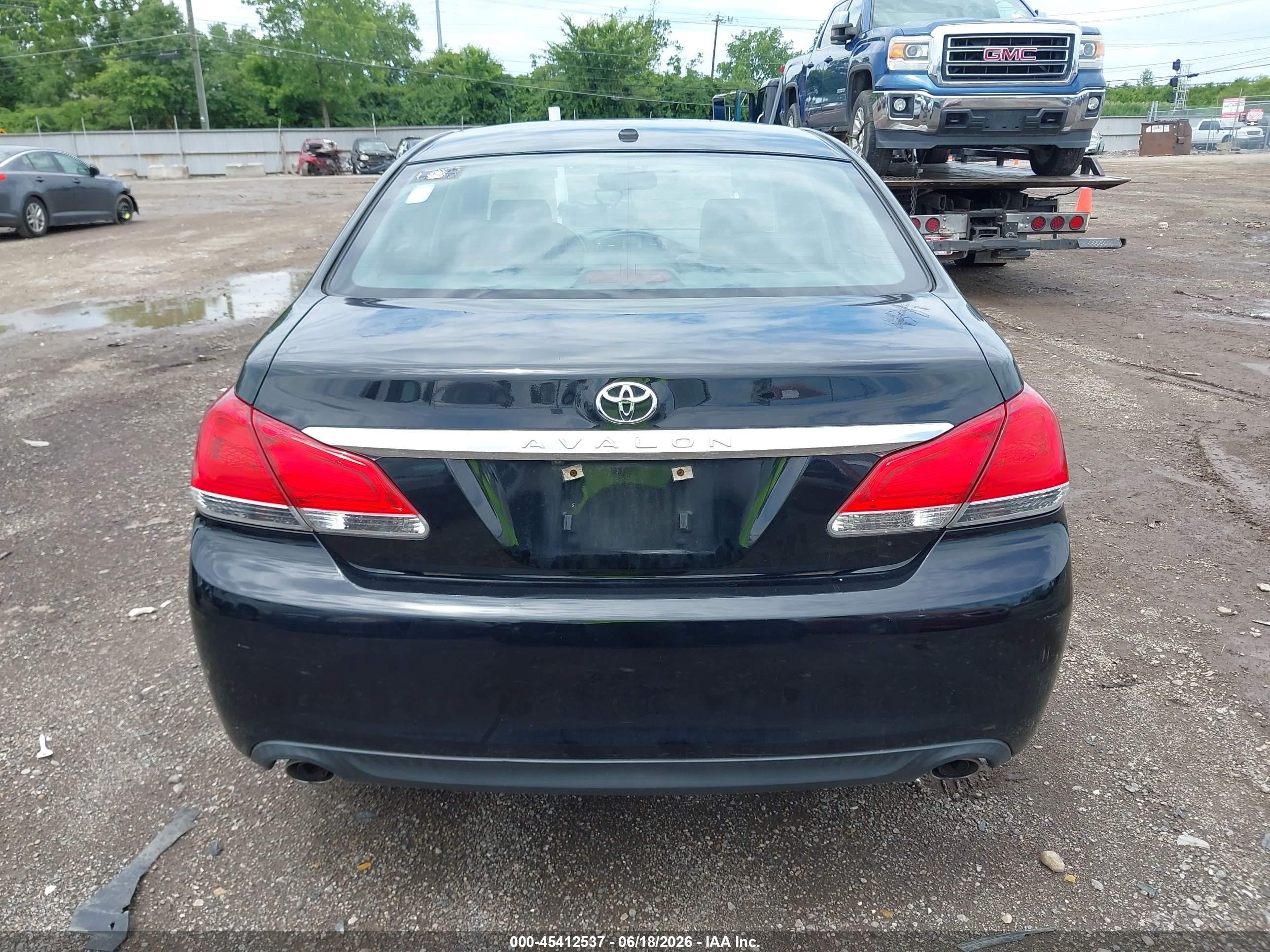 2012 Toyota Avalon   Black vin: 4T1BK3DB9CU452148
