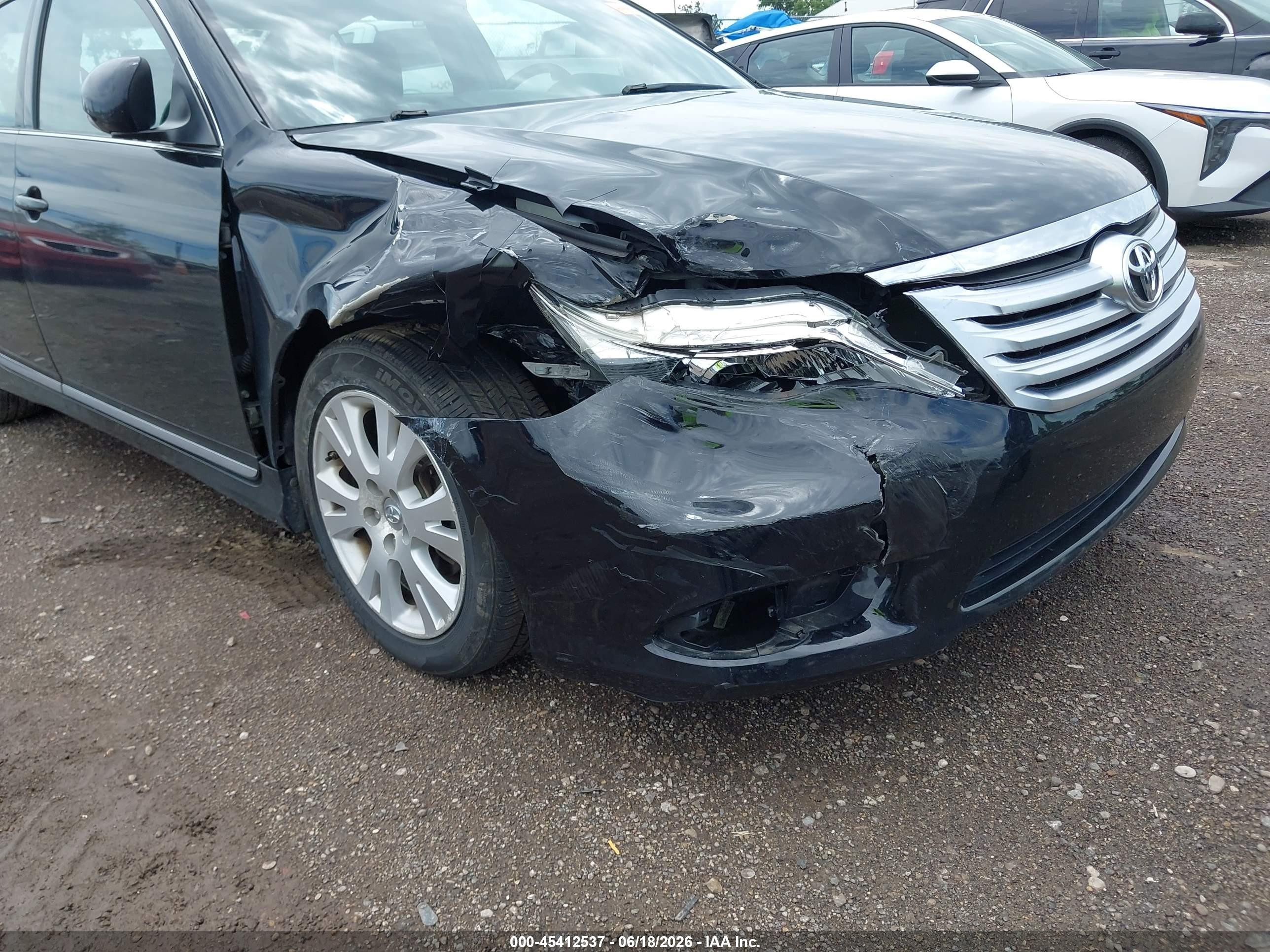 2012 Toyota Avalon   Black vin: 4T1BK3DB9CU452148