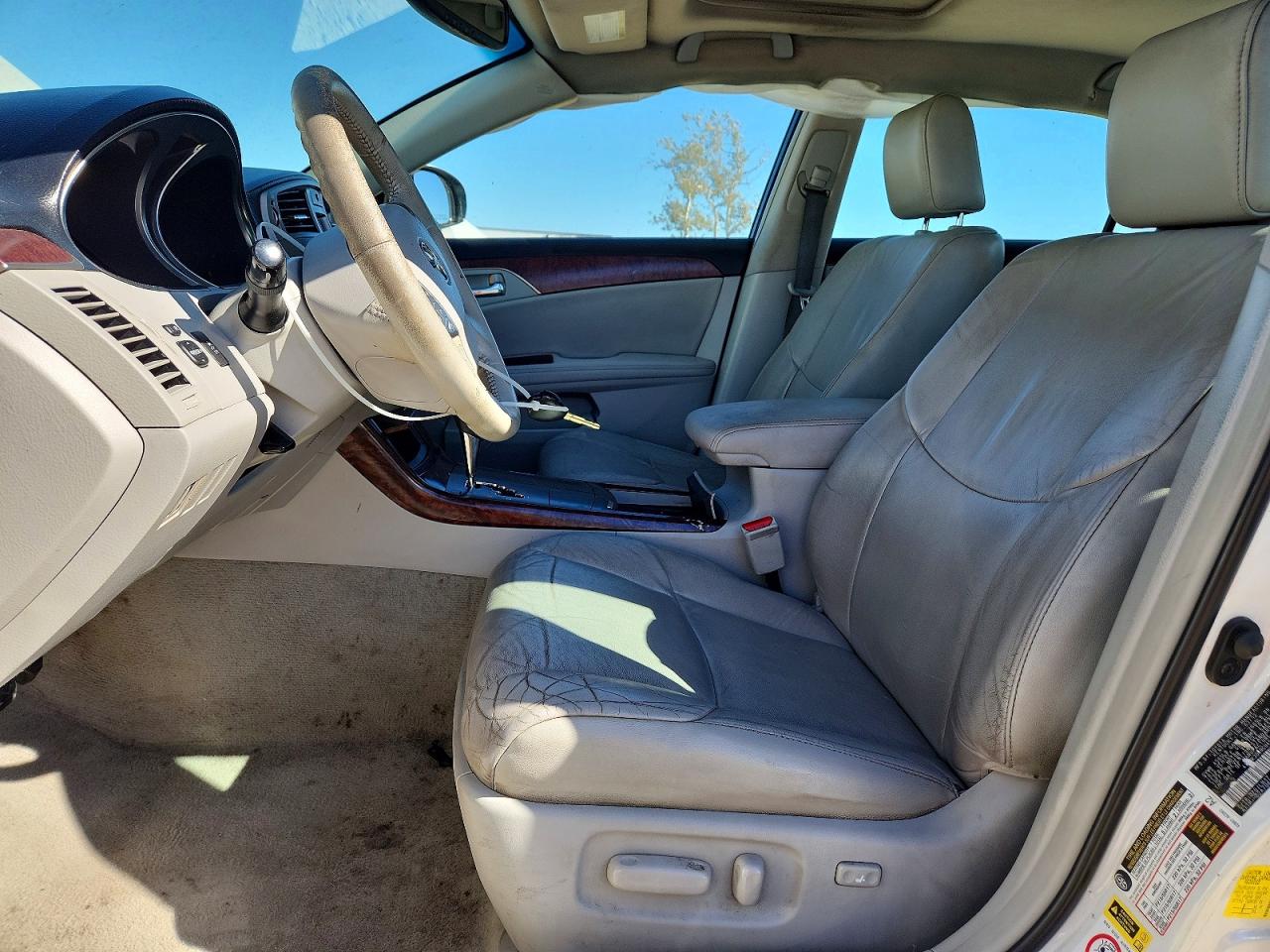 2012 Toyota Avalon Base White vin: 4T1BK3DB9CU453364