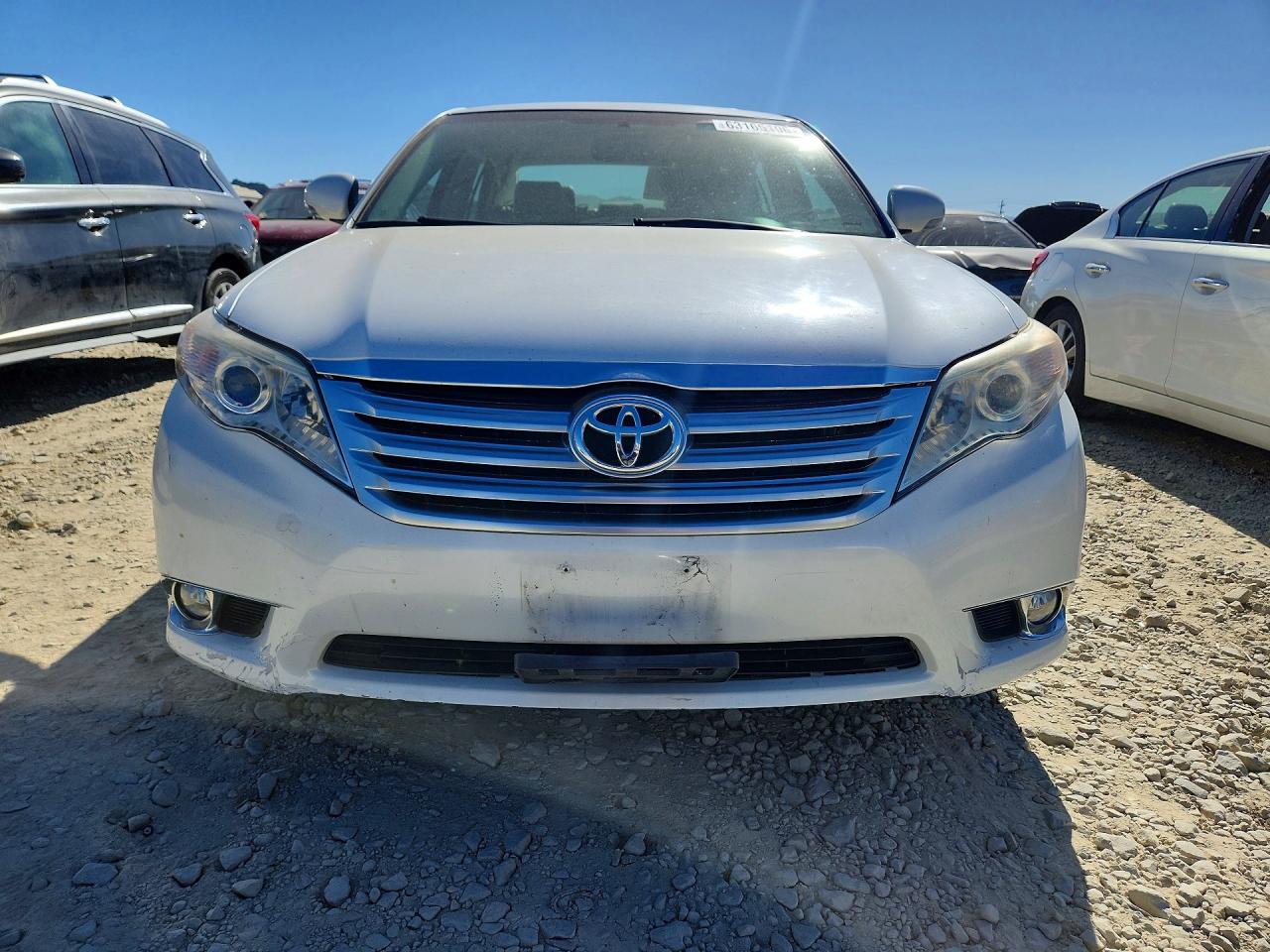 2012 Toyota Avalon Base White vin: 4T1BK3DB9CU453364