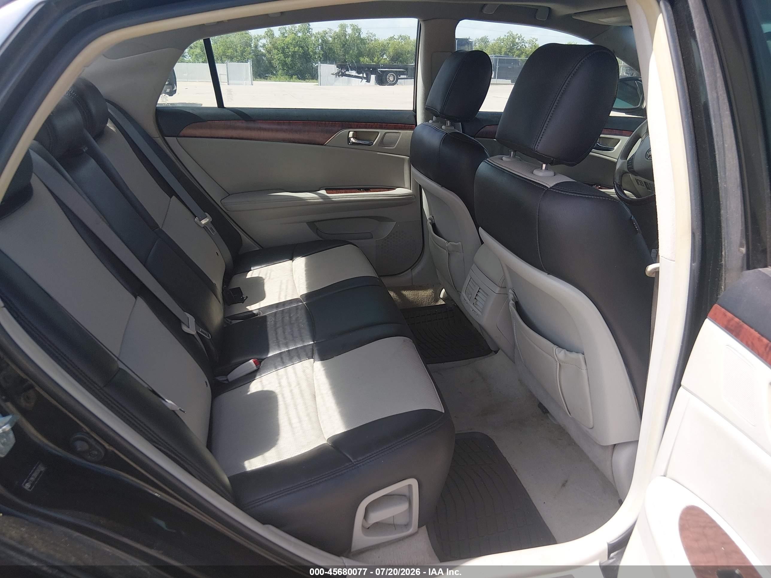 2012 Toyota Avalon Limited Black vin: 4T1BK3DB9CU455051