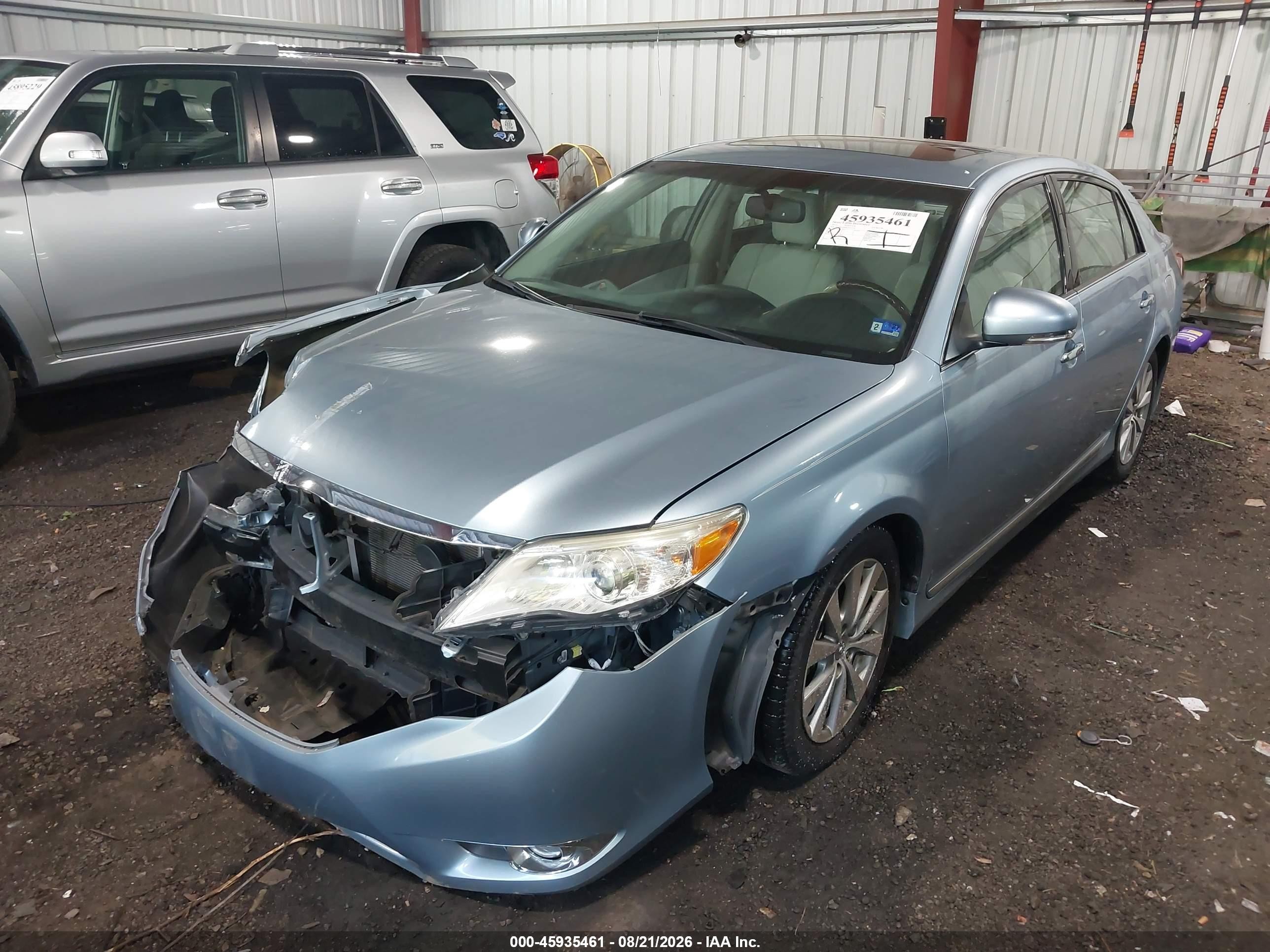 2012 Toyota Avalon Limited Light Blue vin: 4T1BK3DB9CU467720
