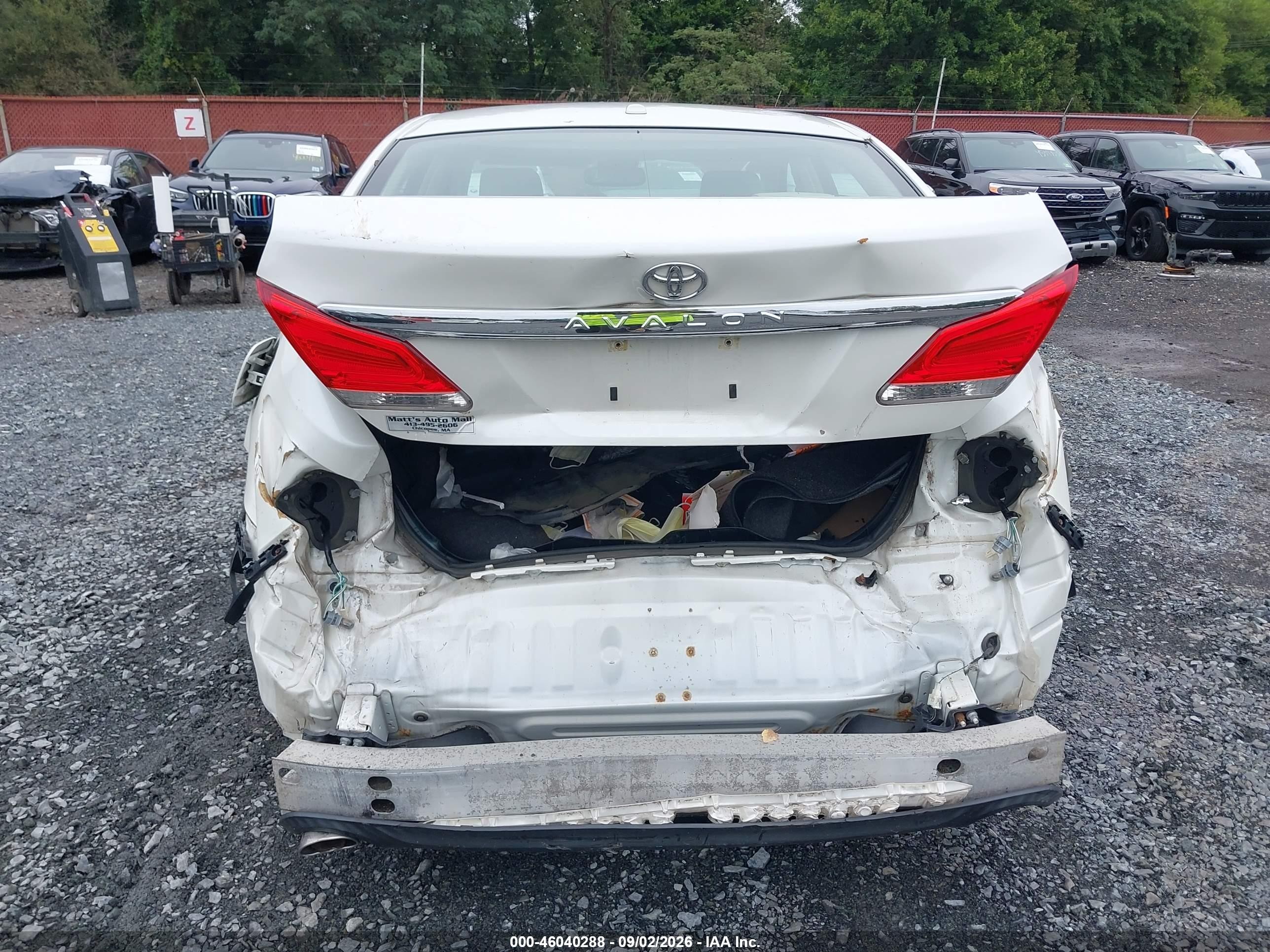 2012 Toyota Avalon Limited White vin: 4T1BK3DB9CU473632