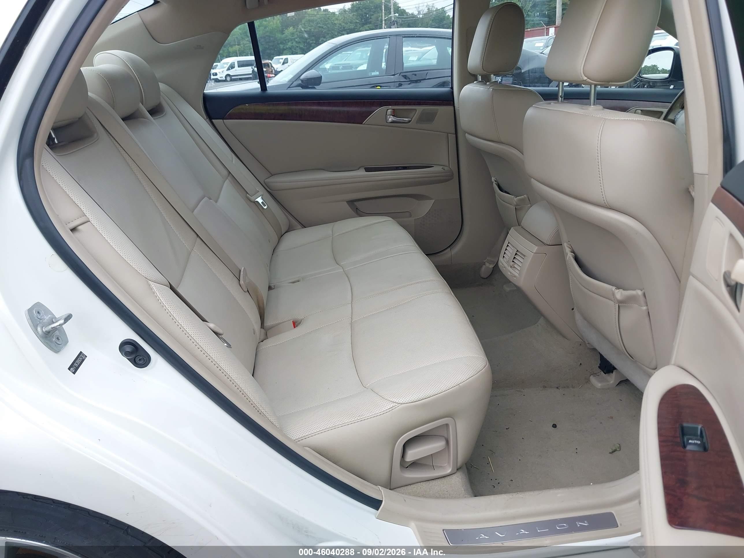 2012 Toyota Avalon Limited White vin: 4T1BK3DB9CU473632