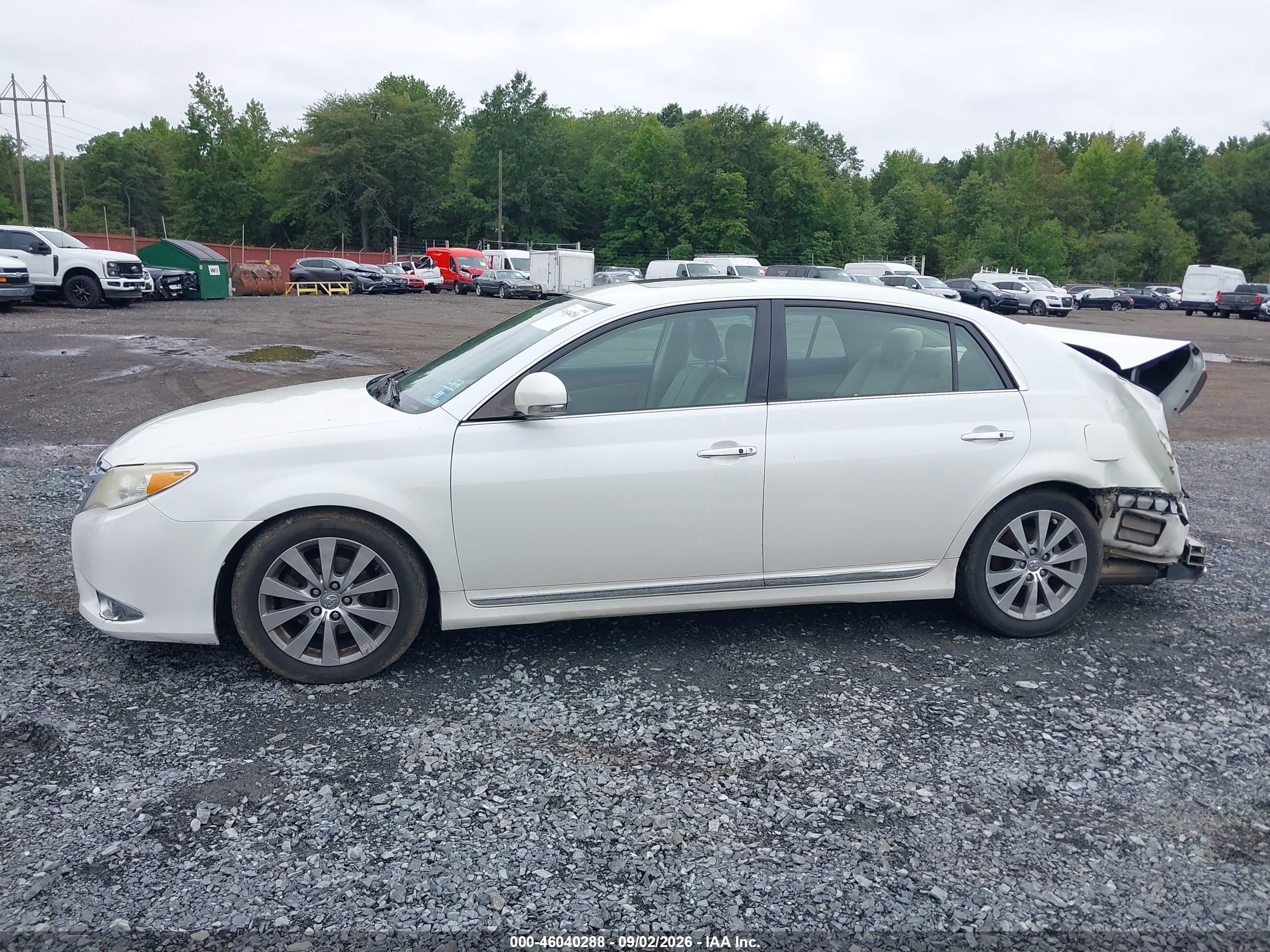 2012 Toyota Avalon Limited White vin: 4T1BK3DB9CU473632
