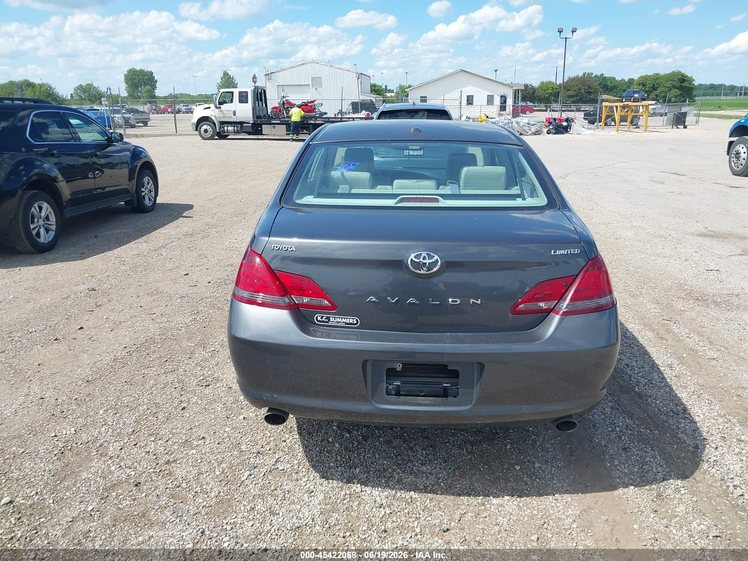 2010 Toyota Avalon Limited Gray vin: 4T1BK3DBXAU355778