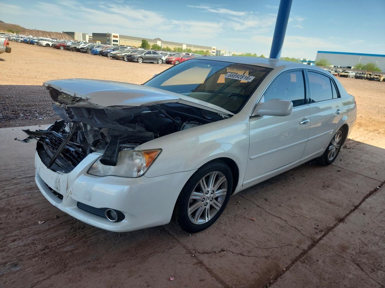 2010 Toyota Avalon Limited White vin: 4T1BK3DBXAU362939