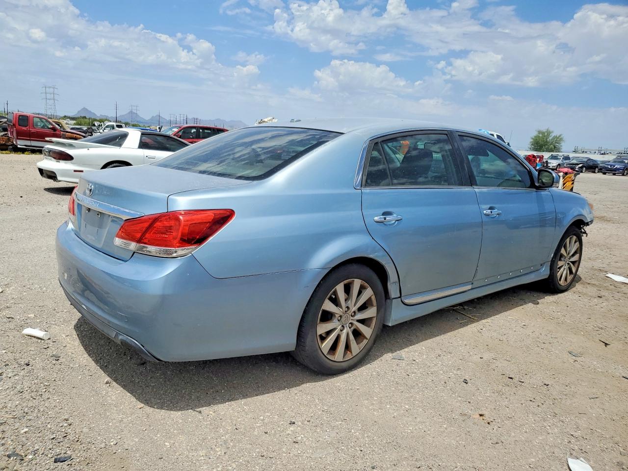 2011 Toyota Avalon Limited Blue vin: 4T1BK3DBXBU371254