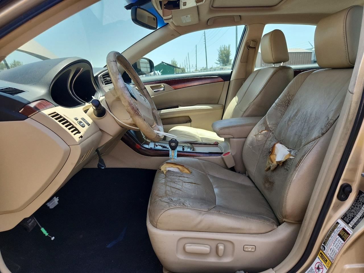 2011 Toyota Avalon Base Желто-коричневый vin: 4T1BK3DBXBU378091