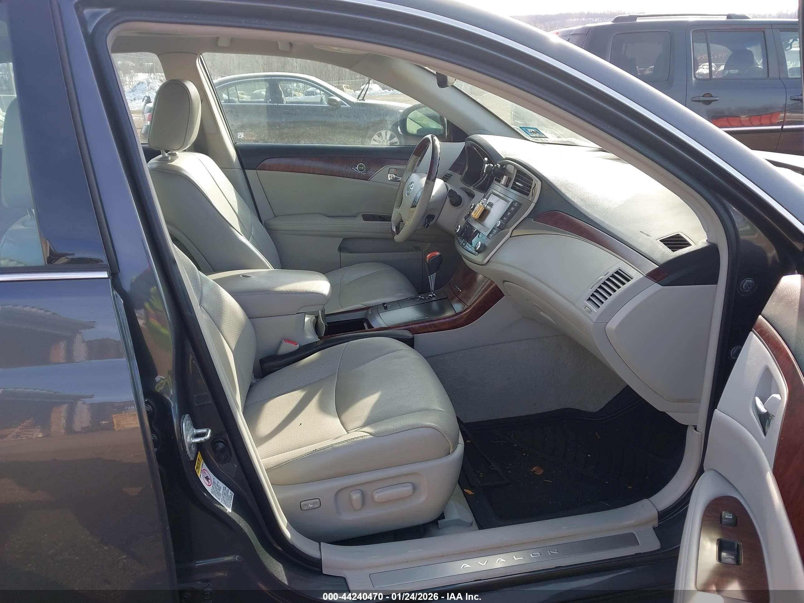 2011 Toyota Avalon Limited Gray vin: 4T1BK3DBXBU397160