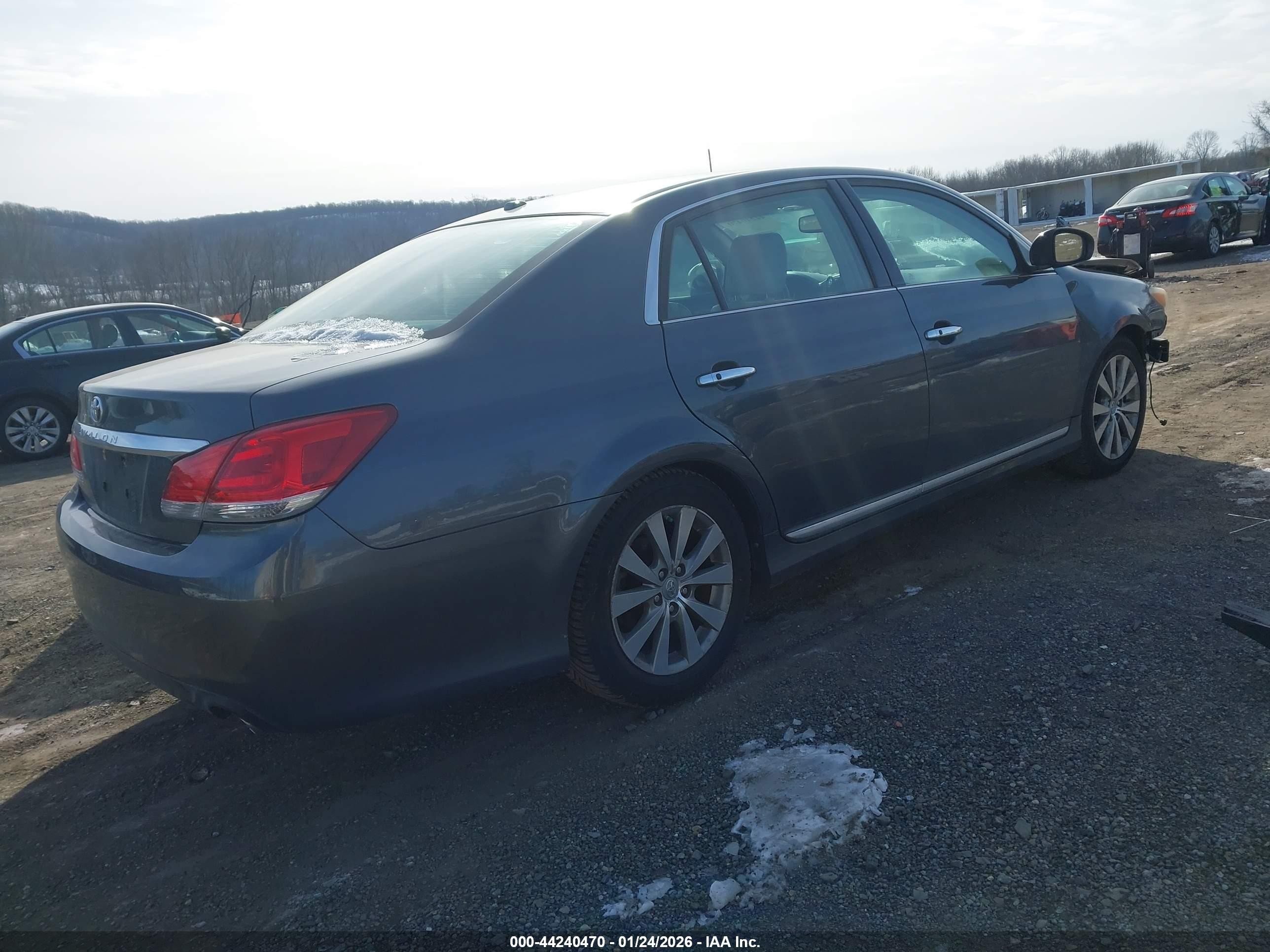 2011 Toyota Avalon Limited Gray vin: 4T1BK3DBXBU397160