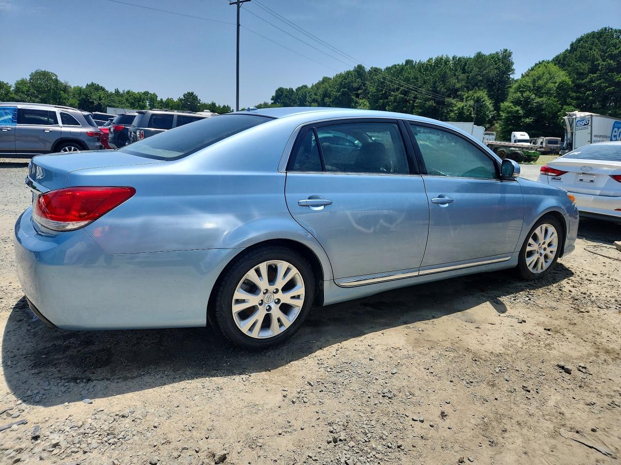 2011 Toyota Avalon Base Blue vin: 4T1BK3DBXBU398583