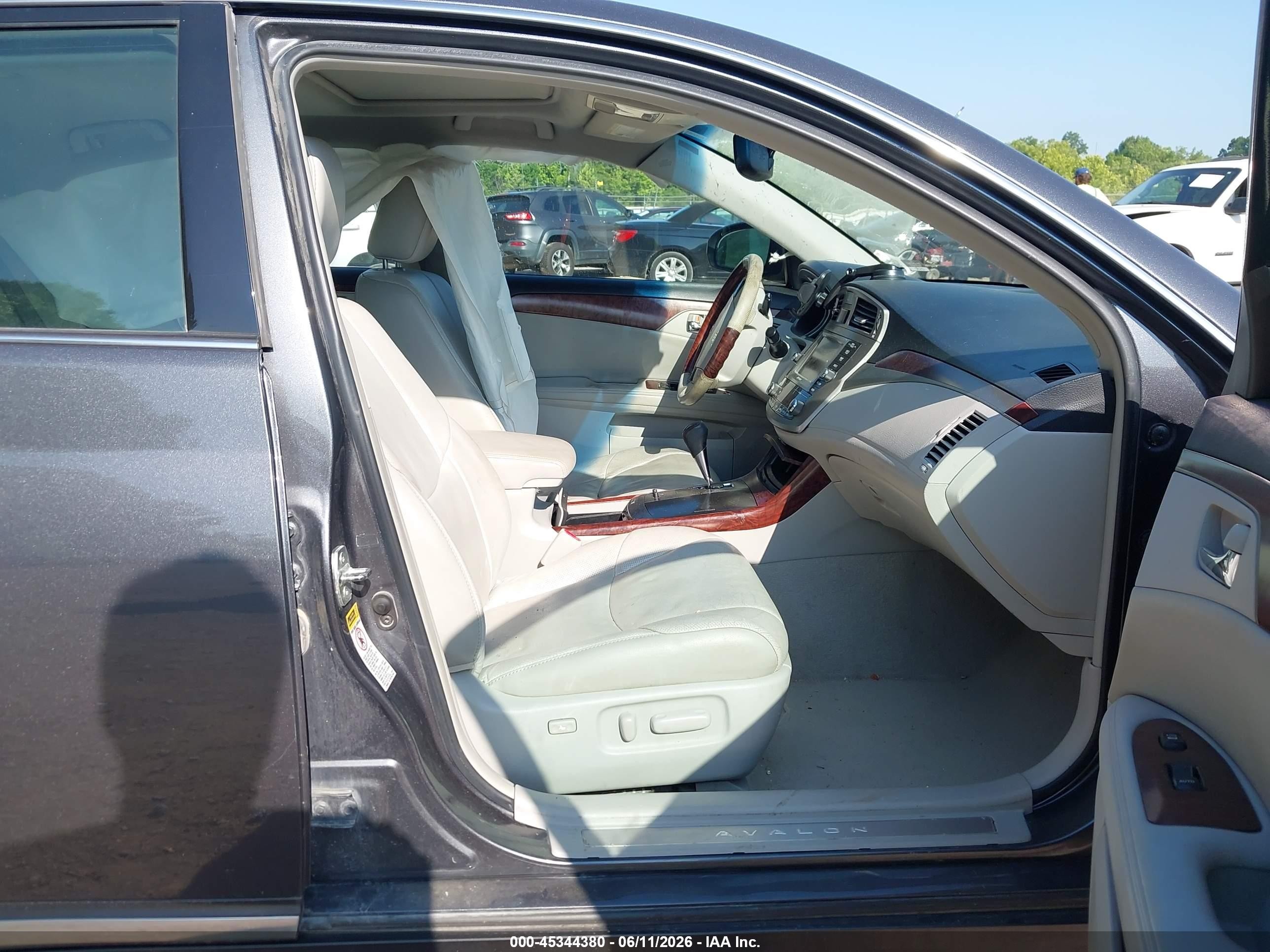 2011 Toyota Avalon Limited Gray vin: 4T1BK3DBXBU406679