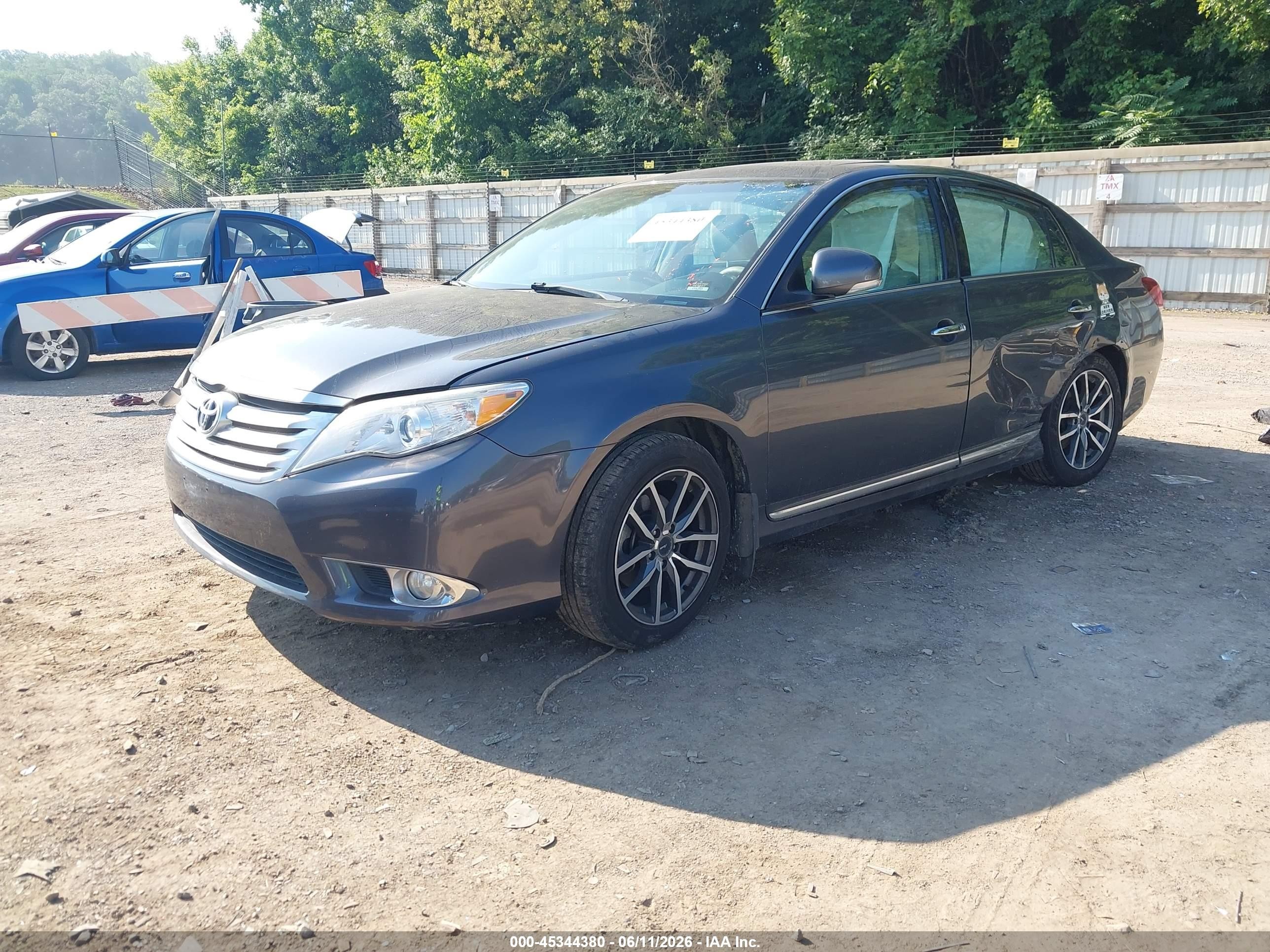 2011 Toyota Avalon Limited Gray vin: 4T1BK3DBXBU406679