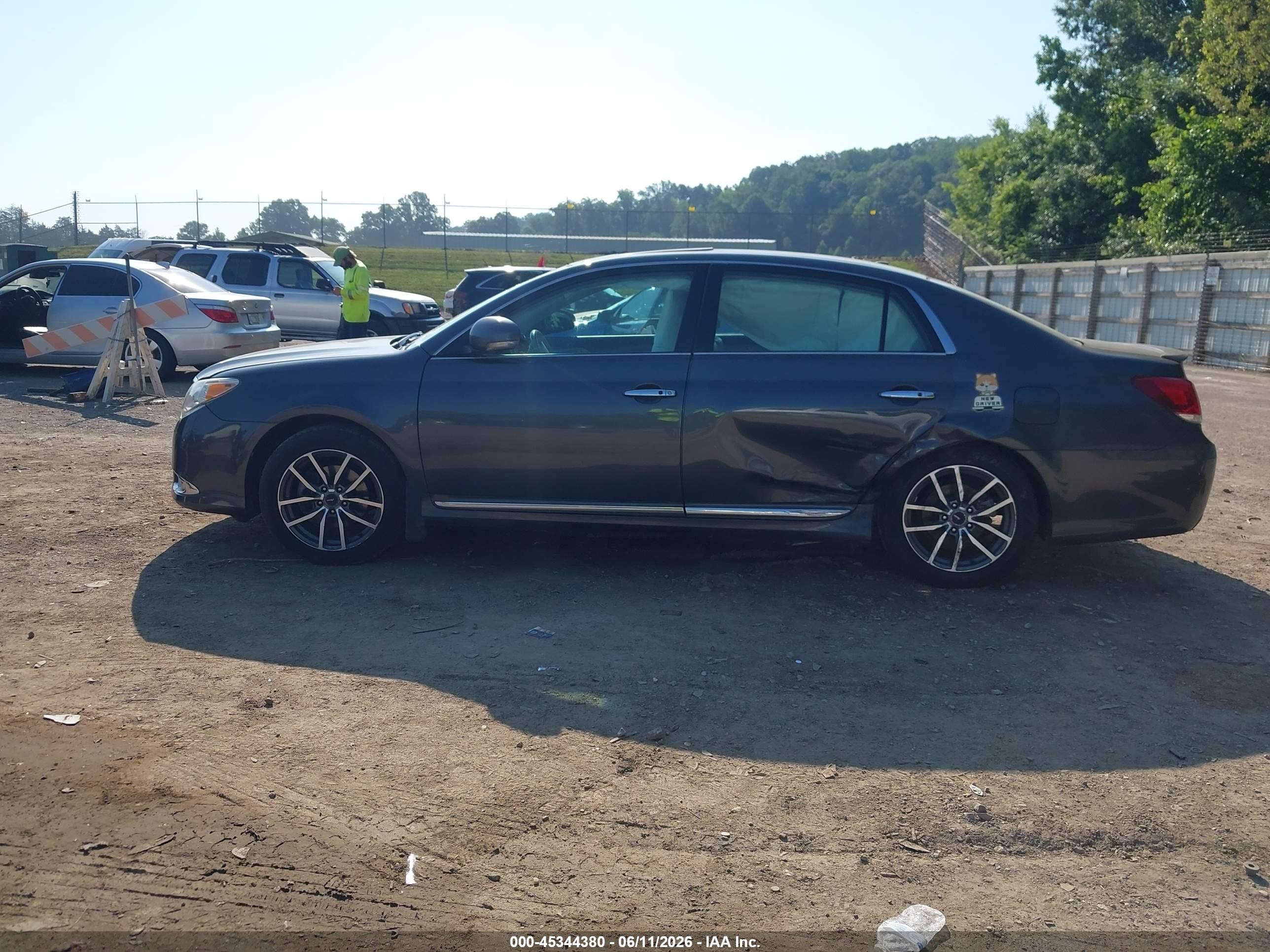 2011 Toyota Avalon Limited Gray vin: 4T1BK3DBXBU406679