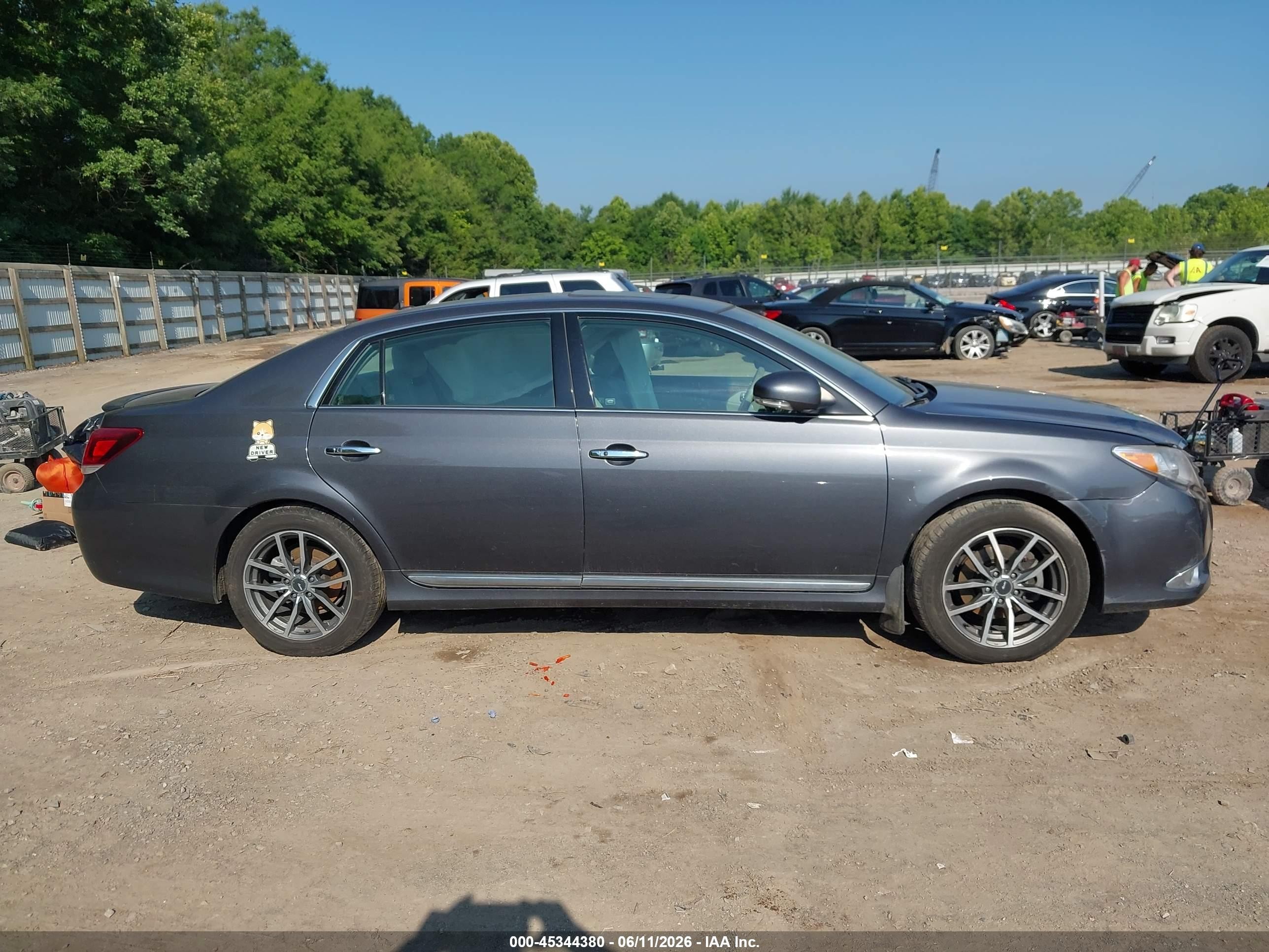 2011 Toyota Avalon Limited Gray vin: 4T1BK3DBXBU406679