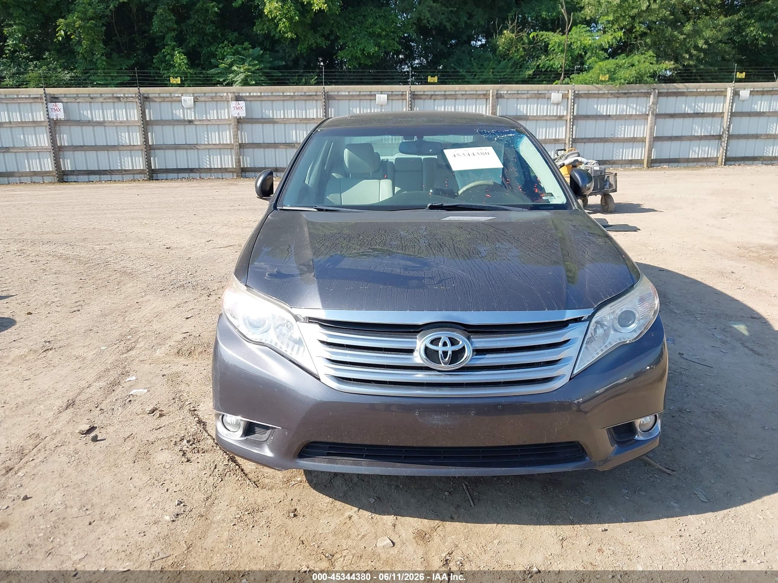 2011 Toyota Avalon Limited Gray vin: 4T1BK3DBXBU406679
