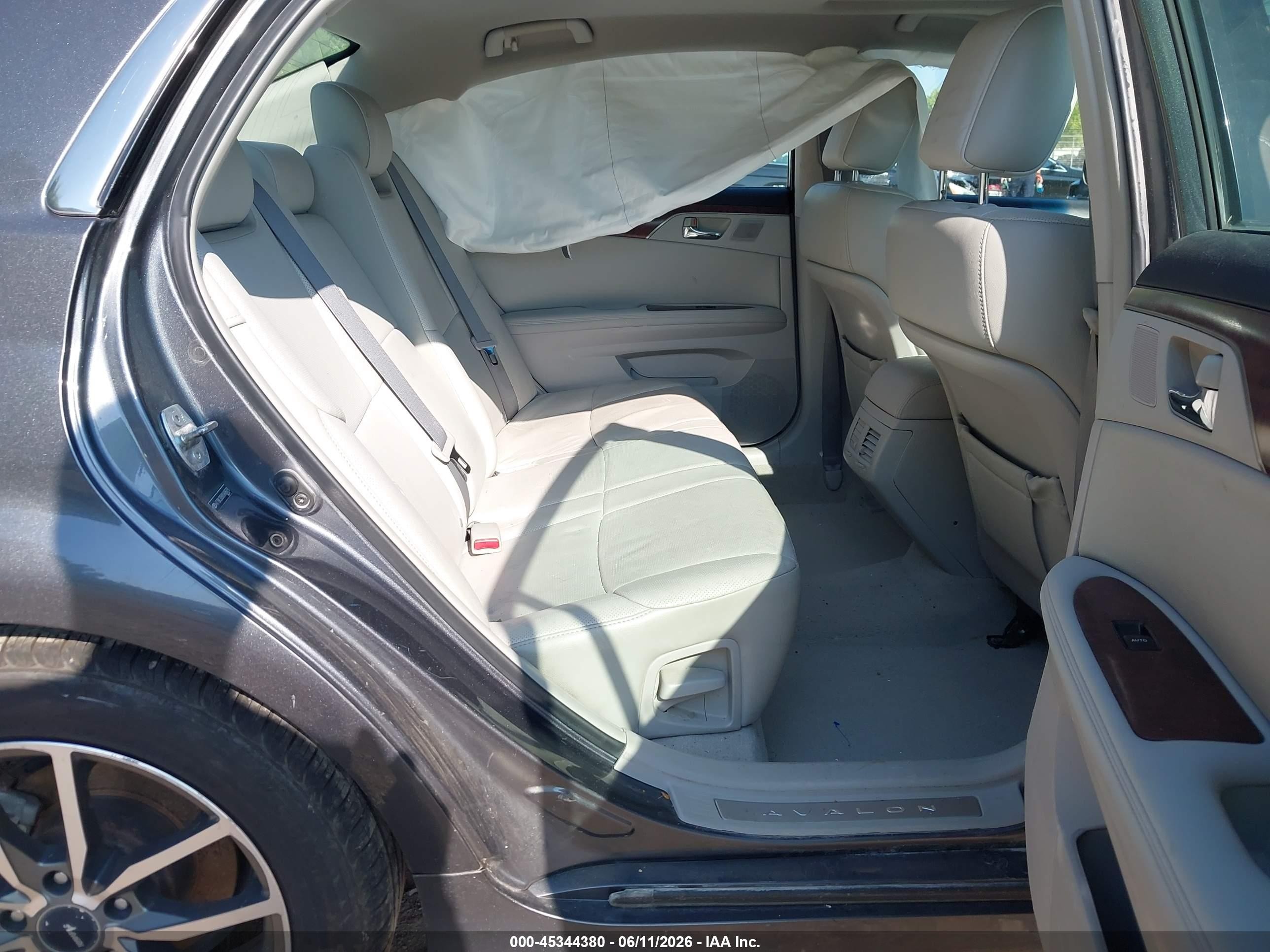 2011 Toyota Avalon Limited Gray vin: 4T1BK3DBXBU406679