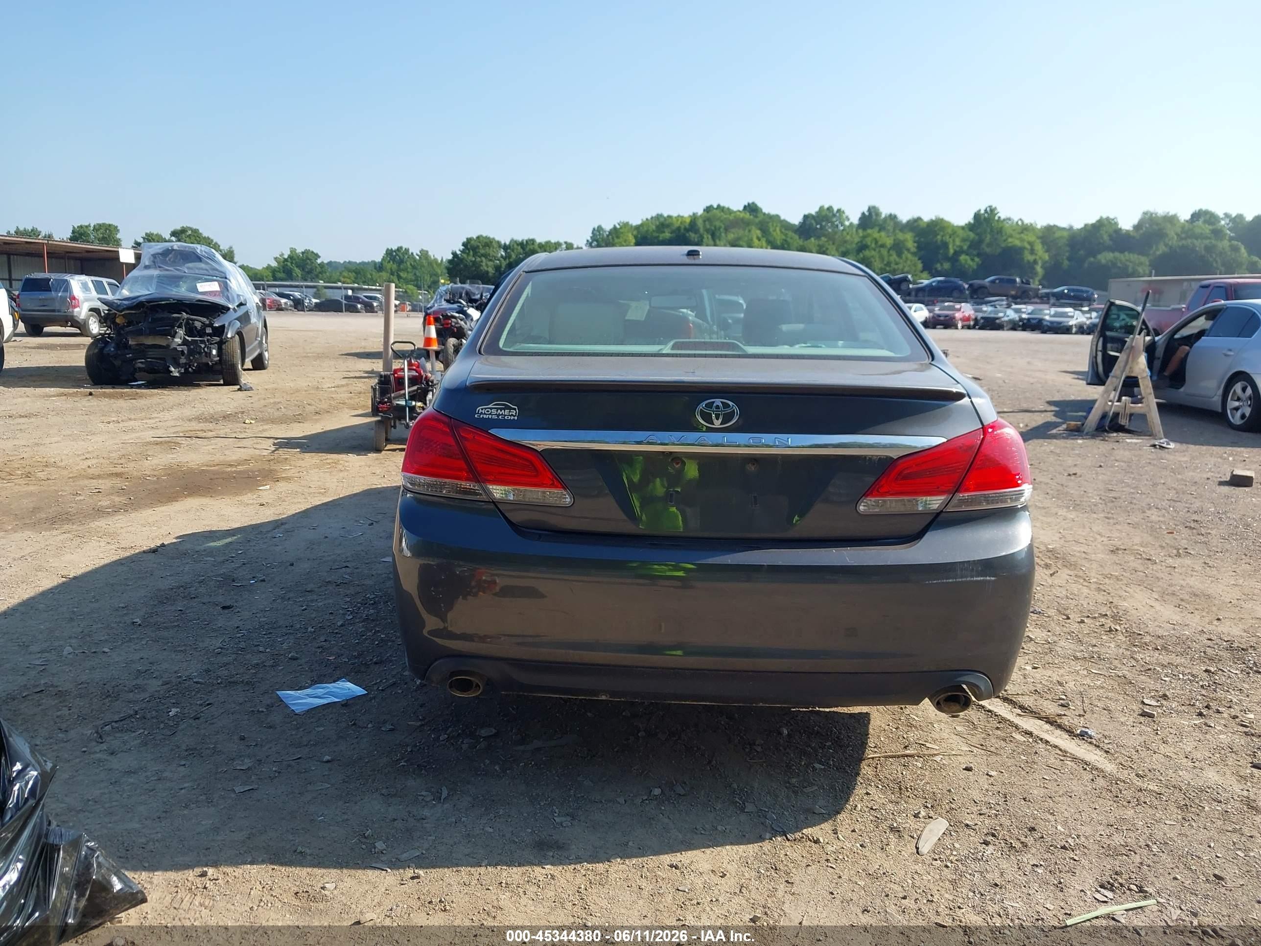 2011 Toyota Avalon Limited Gray vin: 4T1BK3DBXBU406679