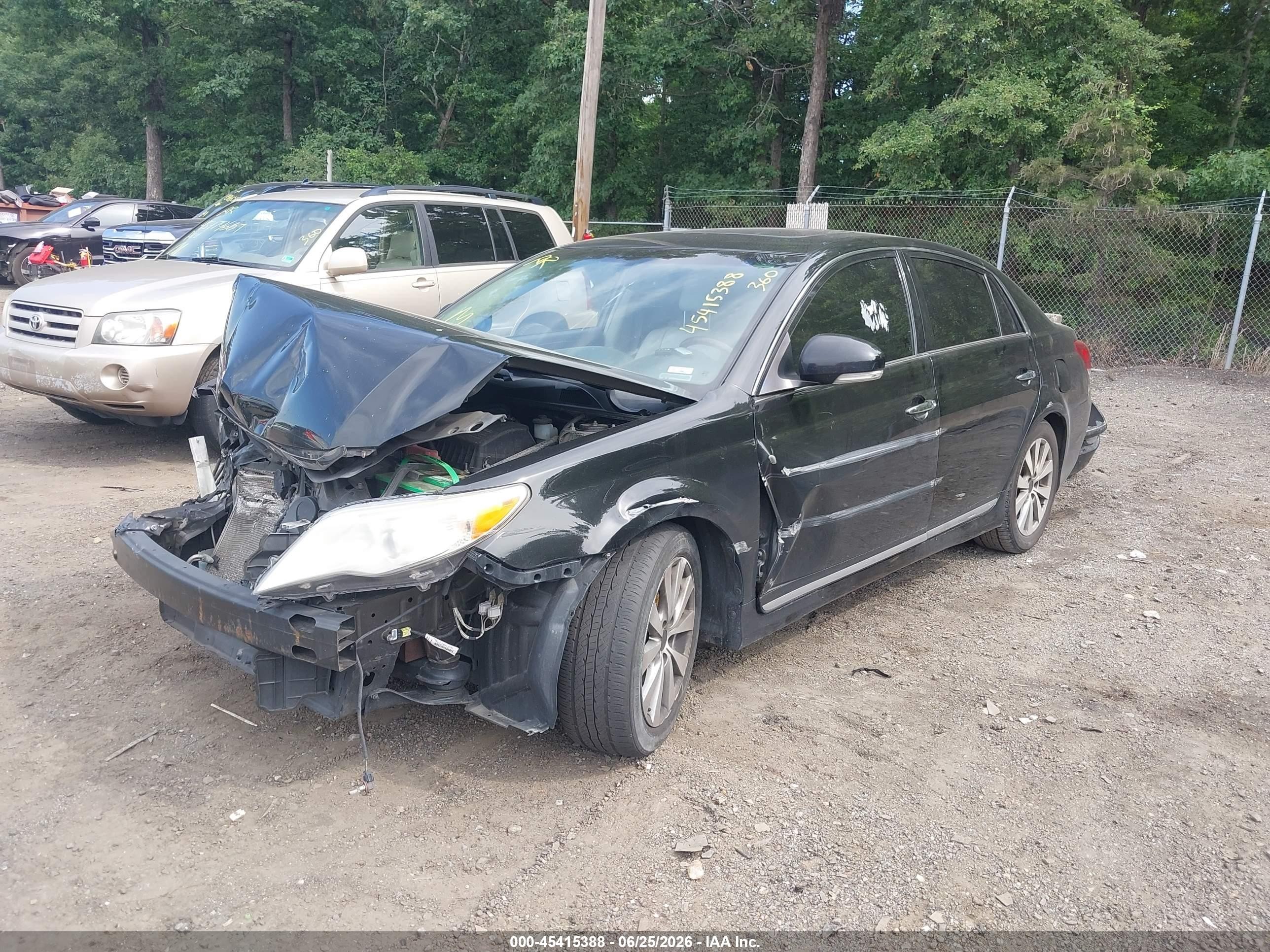 2011 Toyota Avalon Limited Black vin: 4T1BK3DBXBU410117