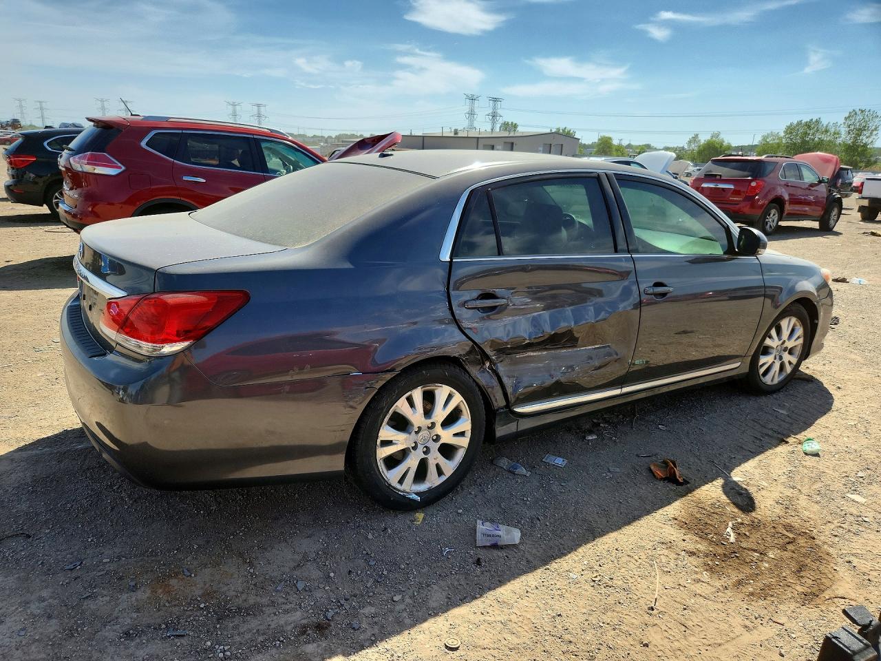 2011 Toyota Avalon Base Gray vin: 4T1BK3DBXBU422042