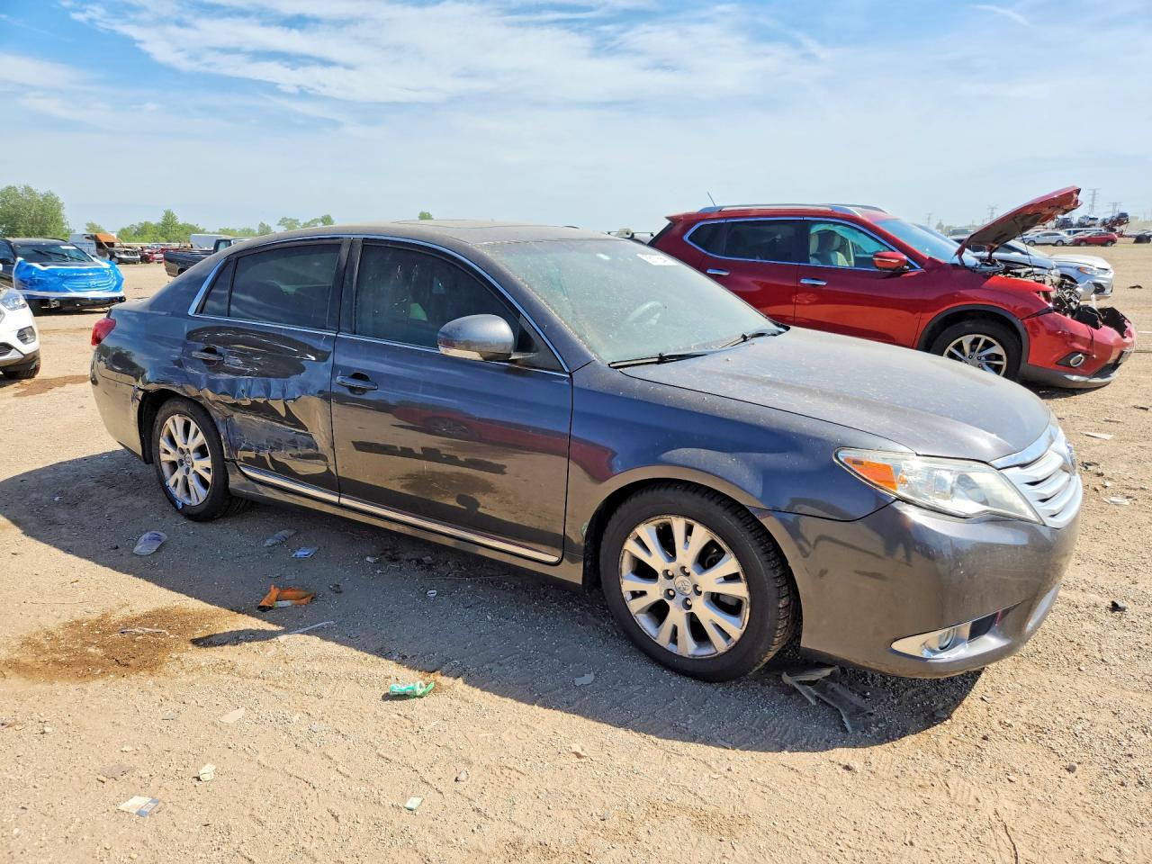 2011 Toyota Avalon Base Gray vin: 4T1BK3DBXBU422042