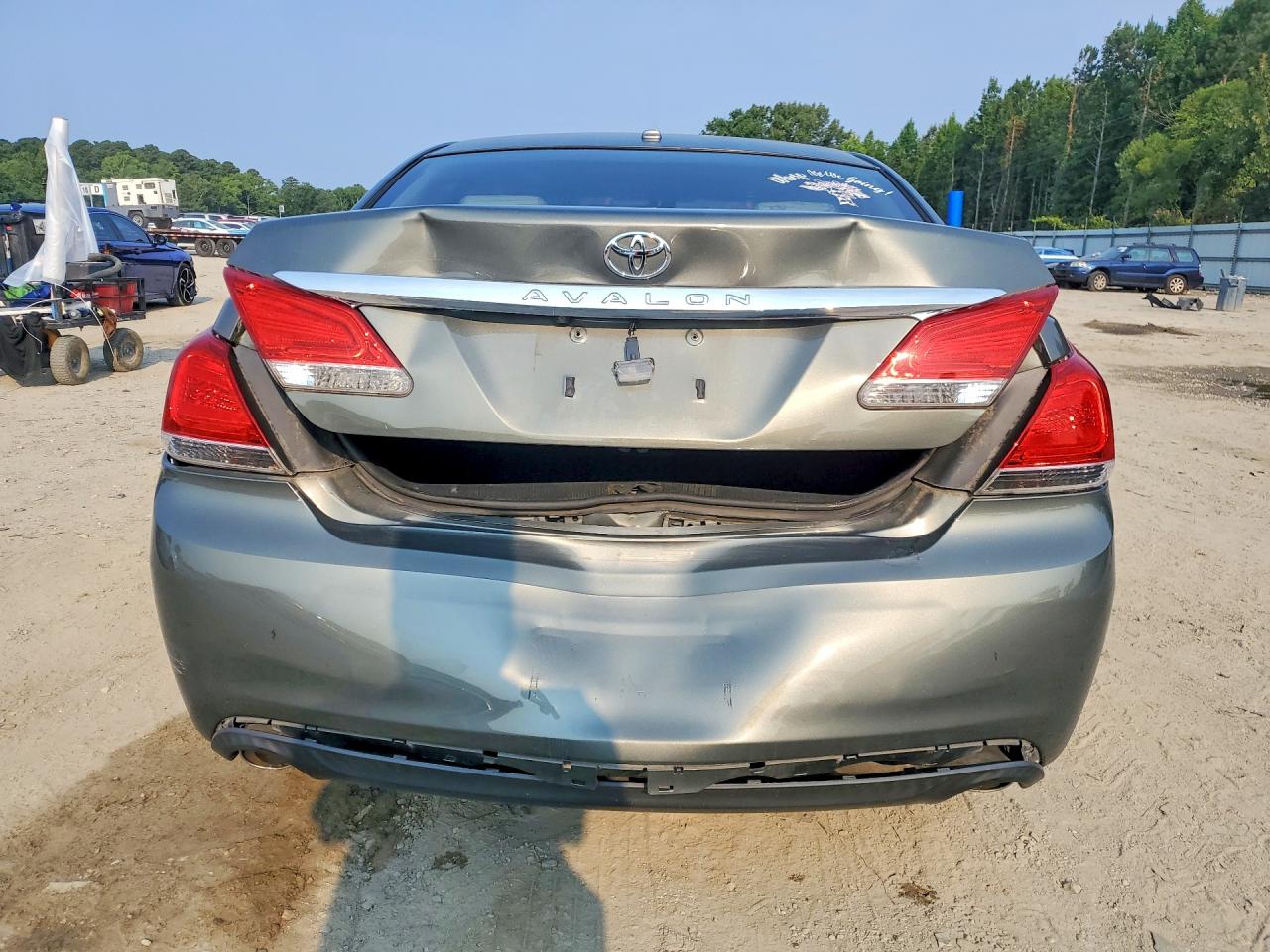 2011 Toyota Avalon Limited Серый vin: 4T1BK3DBXBU434644