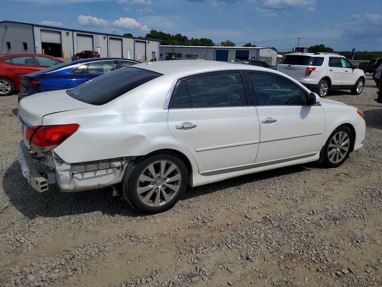 2011 Toyota Avalon Limited Белый vin: 4T1BK3DBXBU434871