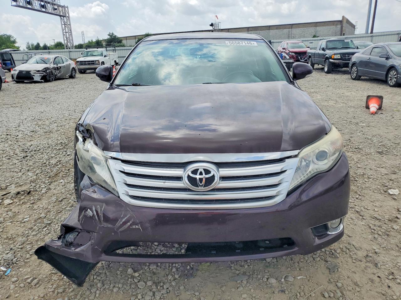 2012 Toyota Avalon Base Burgundy vin: 4T1BK3DBXCU449209