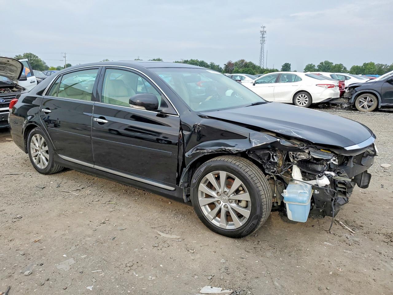 2012 Toyota Avalon Limited Черный vin: 4T1BK3DBXCU459710