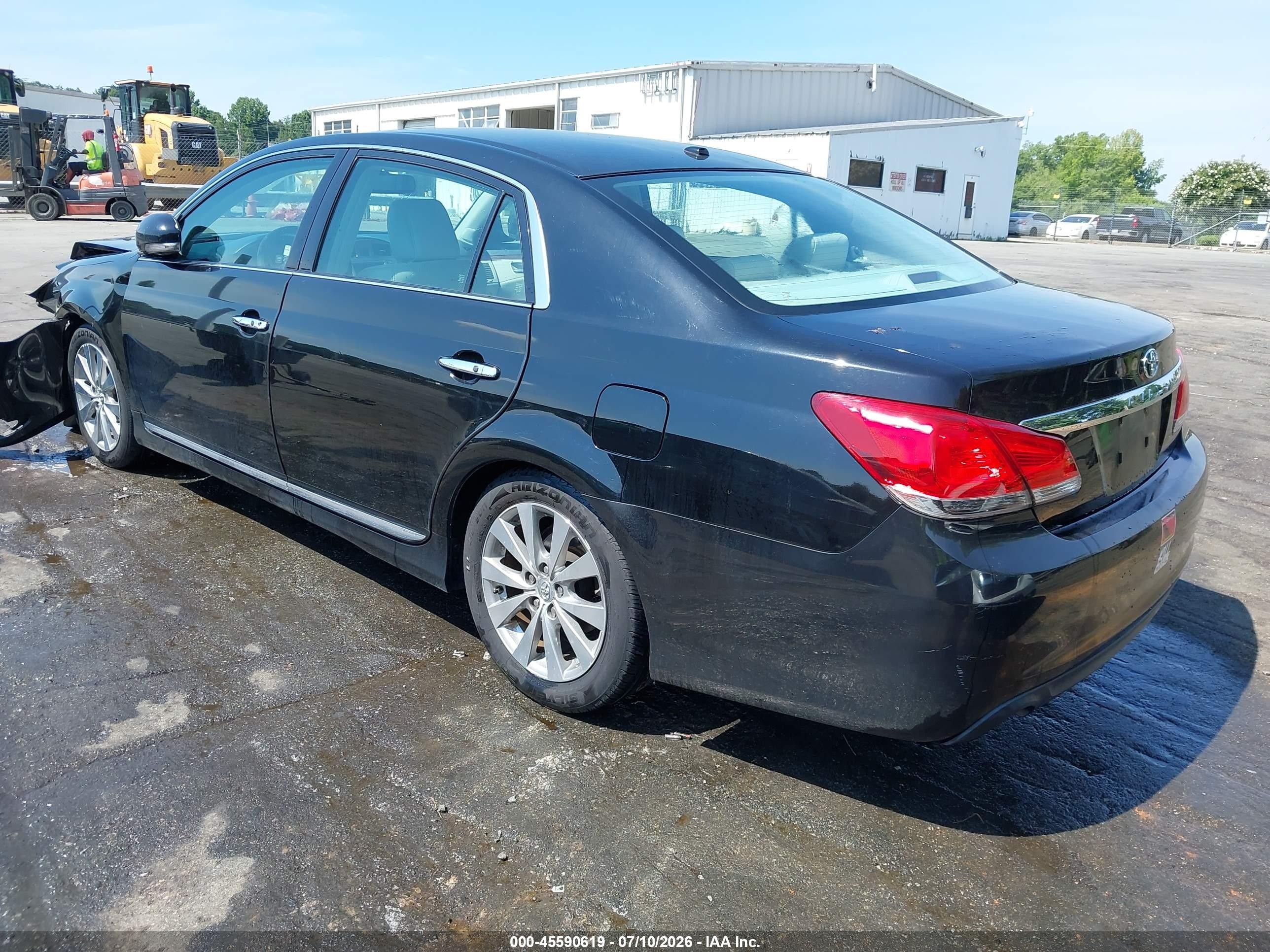 2012 Toyota Avalon Limited Black vin: 4T1BK3DBXCU461750