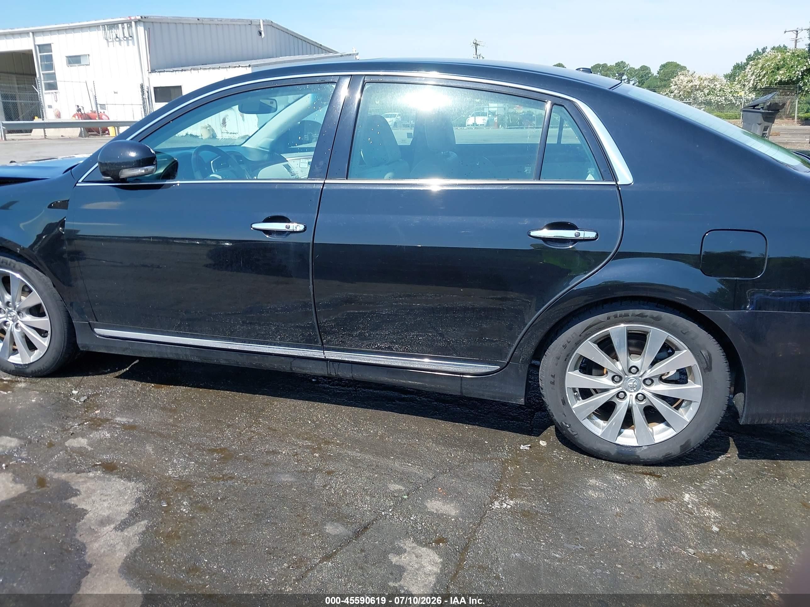 2012 Toyota Avalon Limited Black vin: 4T1BK3DBXCU461750