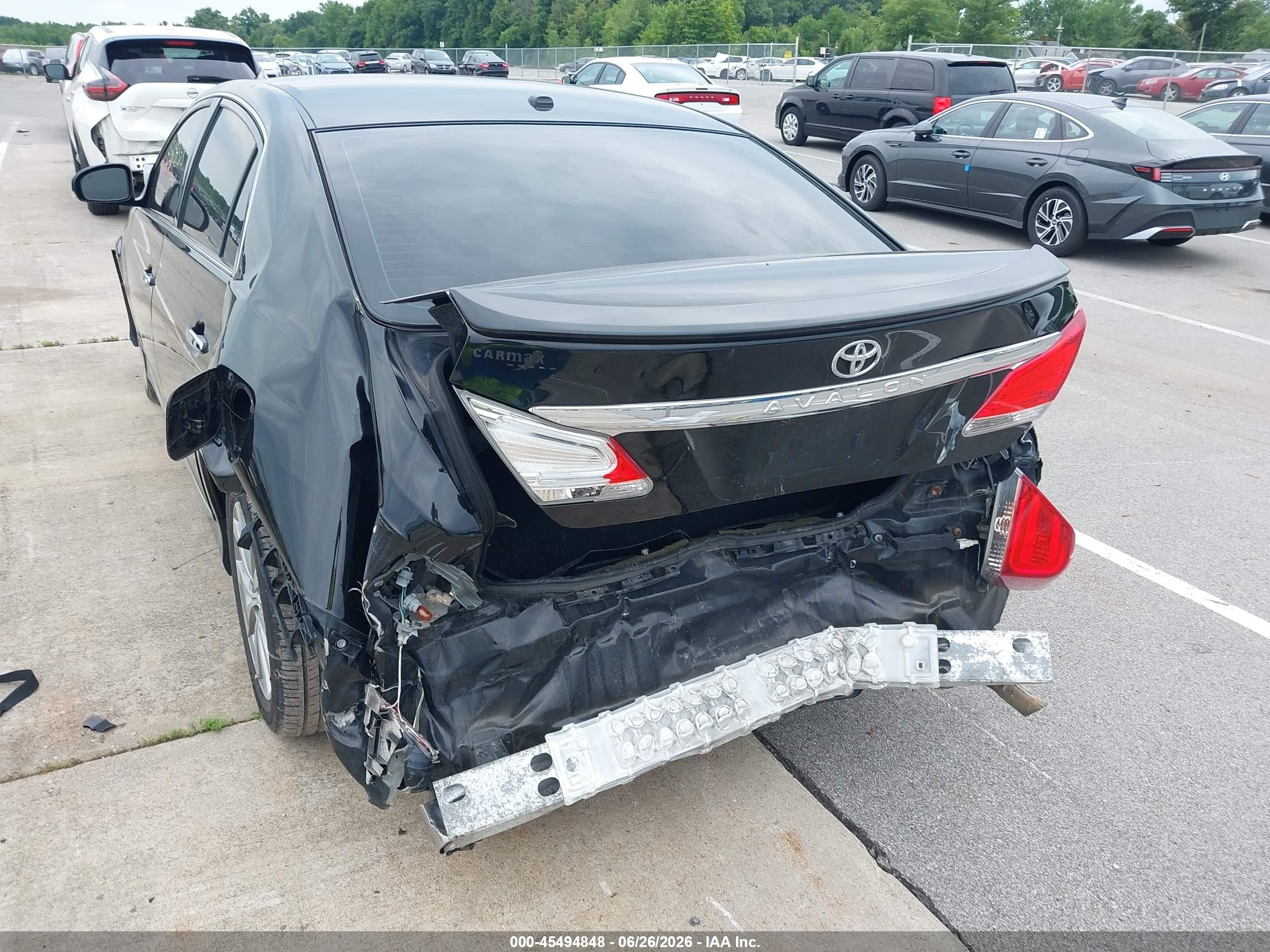 2012 Toyota Avalon Limited Black vin: 4T1BK3DBXCU473574