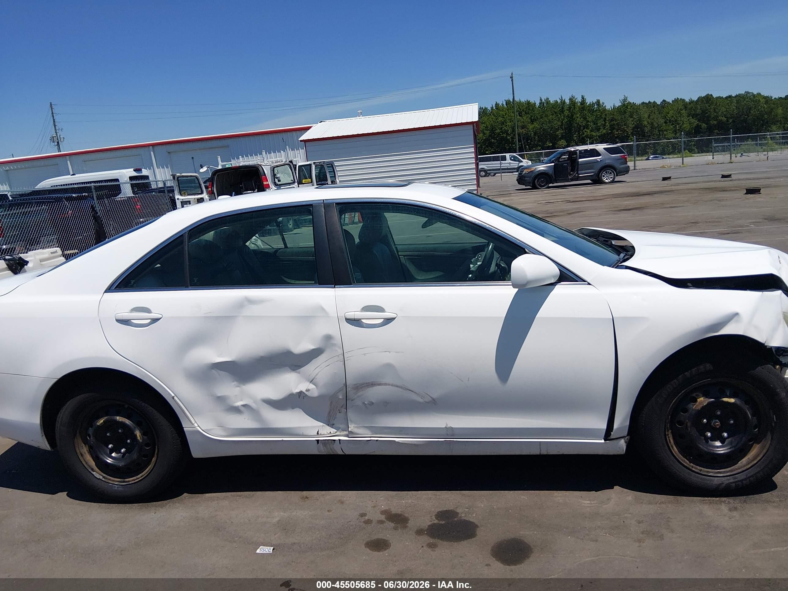 2010 Toyota Camry Le V6 Белый vin: 4T1BK3EK0AU608380