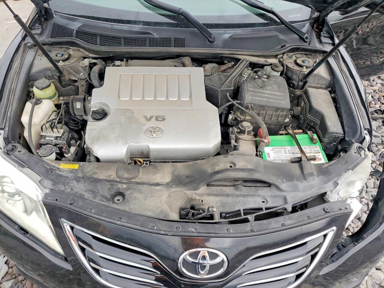 2011 Toyota Camry Xle V6 Black vin: 4T1BK3EK0BU121696